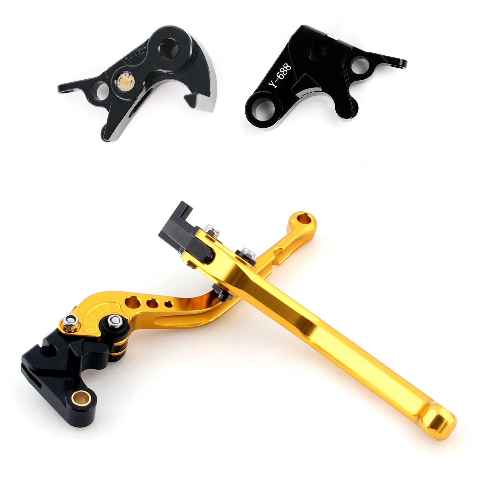 Lång kopplingsbromsspak passar för Yamaha YZF R1/R1M/R1S 2015-2021 YZF R6 2017-2020 Generic