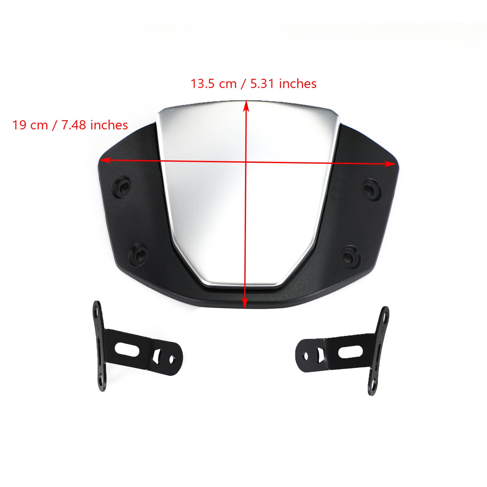 2018-2020 forrude forrude beskytter pasform Honda CB650R generisk
