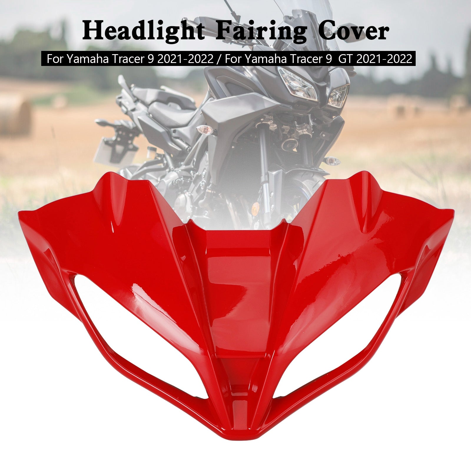 Headlight Fairing Stay Beak Nose Cone For Yamaha Tracer 9 GT 2021-2022