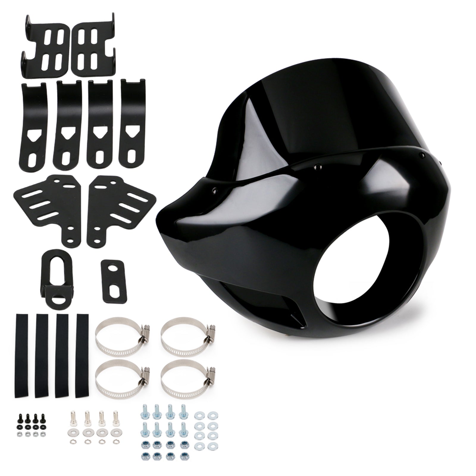 Voorruit Koplamp Kuip geschikt voor 35mm-49mm vorken 5.75" Koplampen Sportster