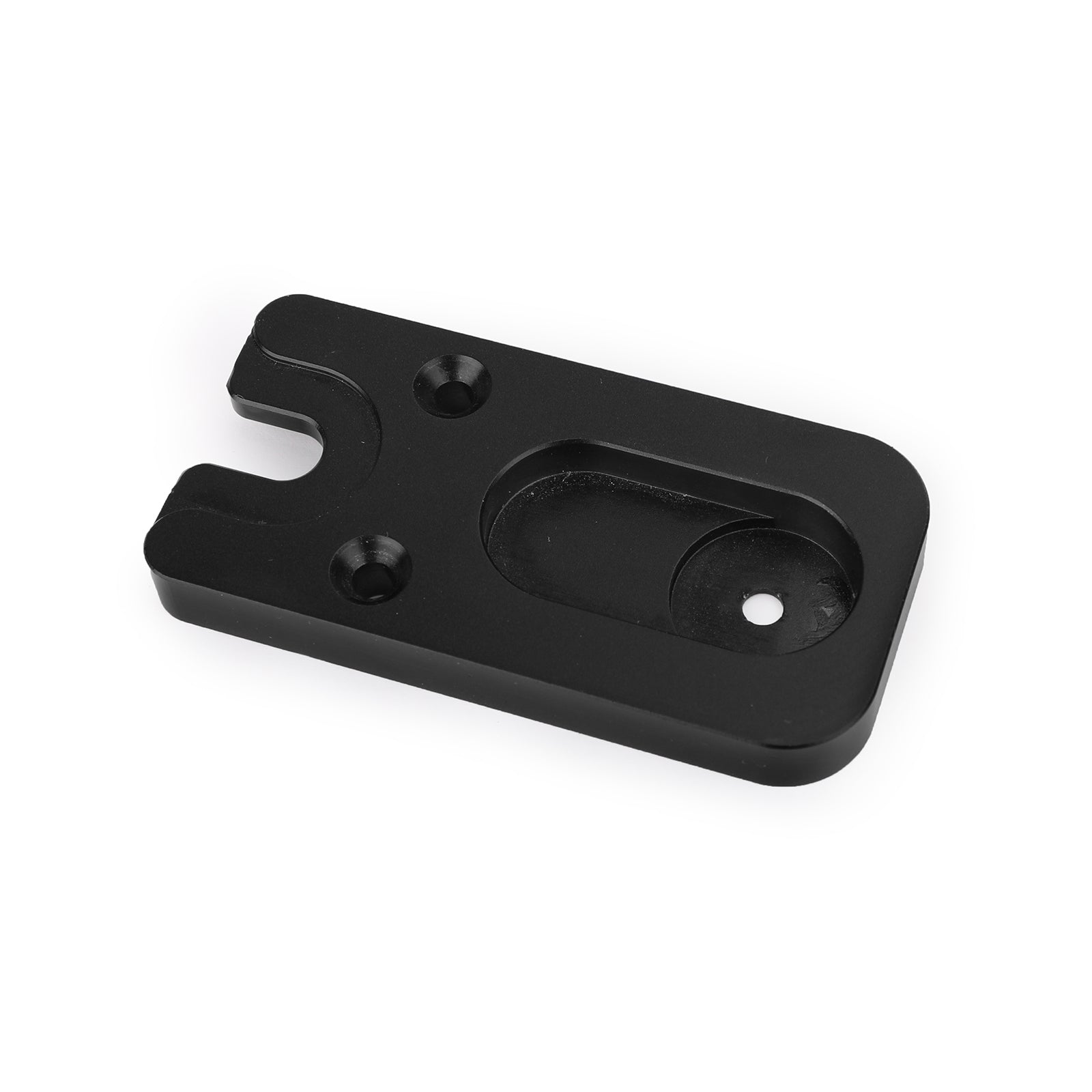 Plaque d'immatriculation du support de support ajusté pour Yamaha Honda Kawasaki BMW Universal Black