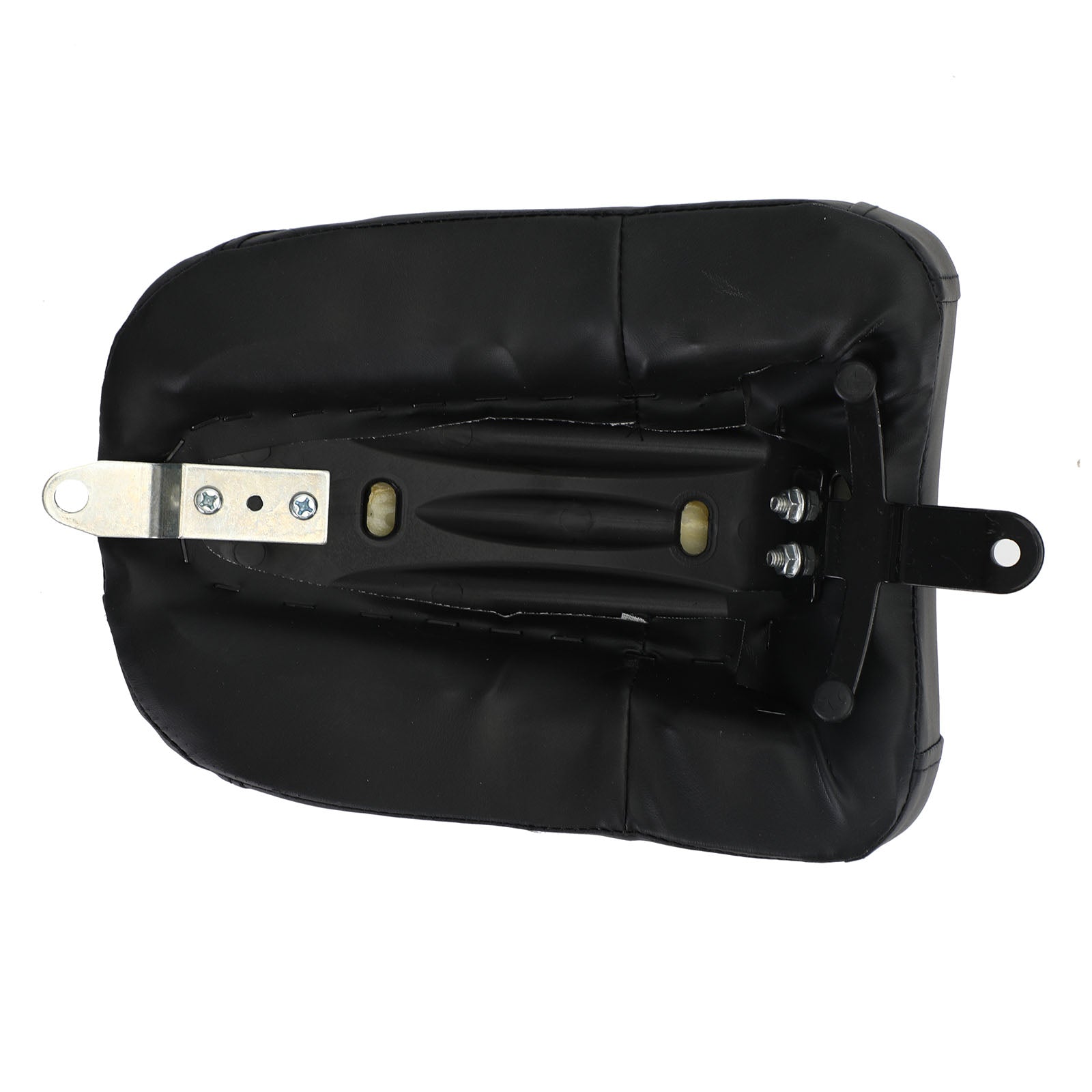 08-11 Harley Flstsb Cross Bones Rear Passenger Seat Black Cushion Generic