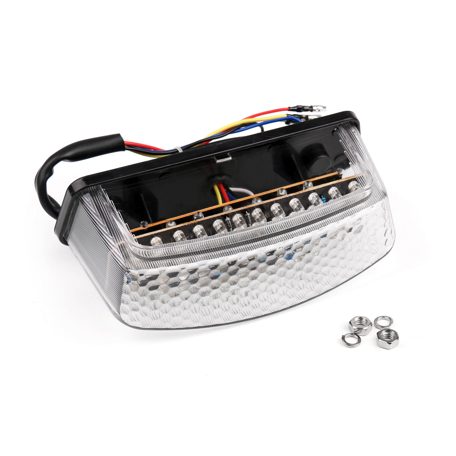 Ducati Monster 600/620/695/750/800/900/1000 1994-2008 LED TailLight Turn Signals Clear