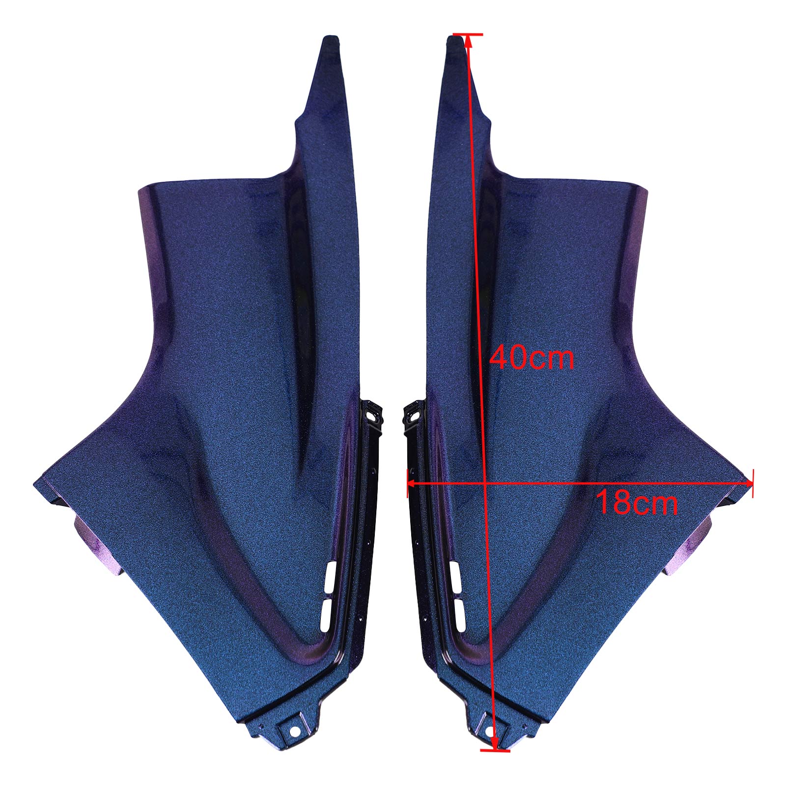 Bensintank sidtrimtäcke panelen som mässa för Yamaha Yzf R6 2003-2005 Generisk