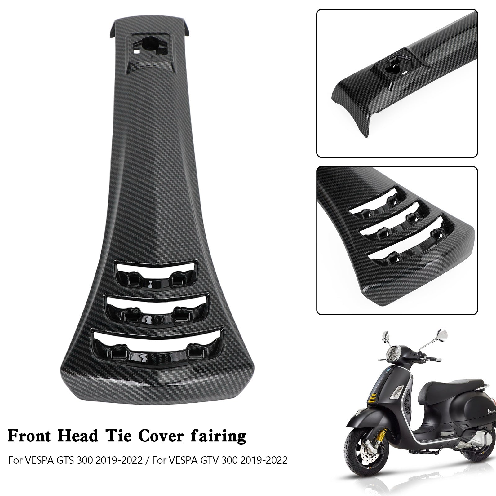 Steering Horn Head Cover fairing Tie For VESPA GTS300 GTV300 2019-2022