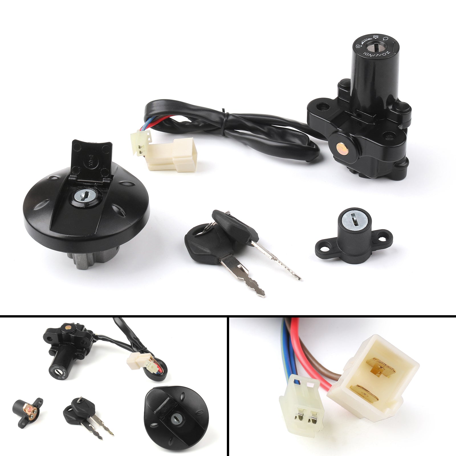 Zündschalter-Sitzgasdeckel-Abdeckungsschlüssel für Yamaha XT660 XT660 R/X 04-11