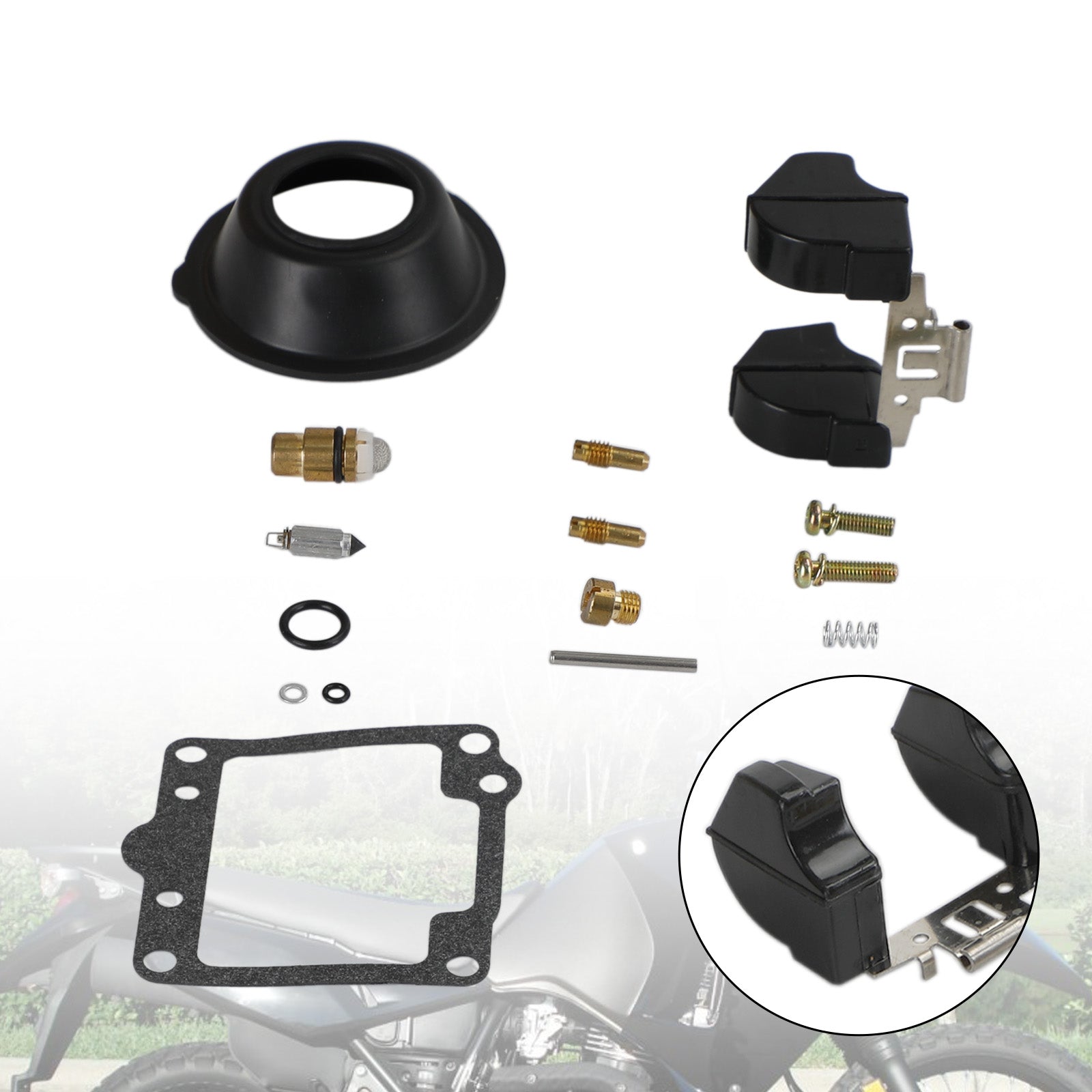 Förgasare Carb Rebuild Repair Kit Fit för Yamaha XS1100 XS1100L XS1100S 1980-81 Generisk