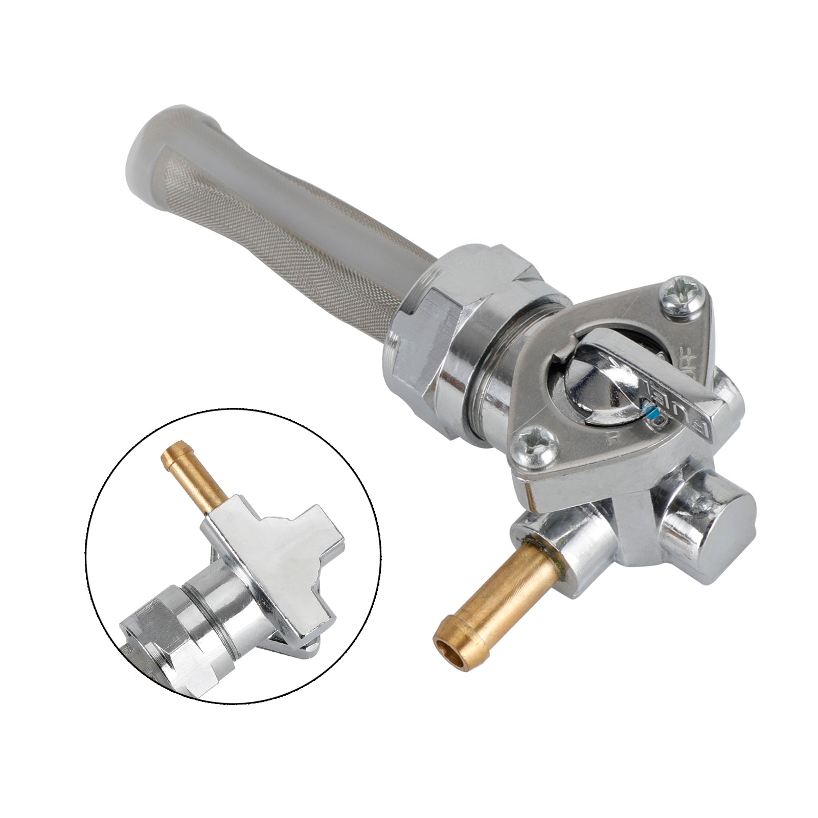 Gas Tank Kraftstoff Hahnventil Petcock Fit für XL883 XL1200 Sportster 1991-1994 Generika