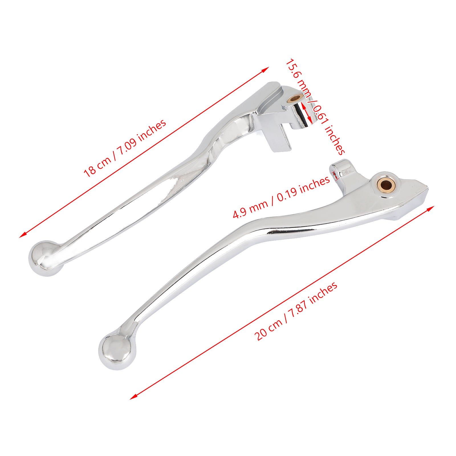 Leviers d'embrayage de frein pour yamaha dragstar xvs400 1996-2002 xvs650 1997-2002 générique