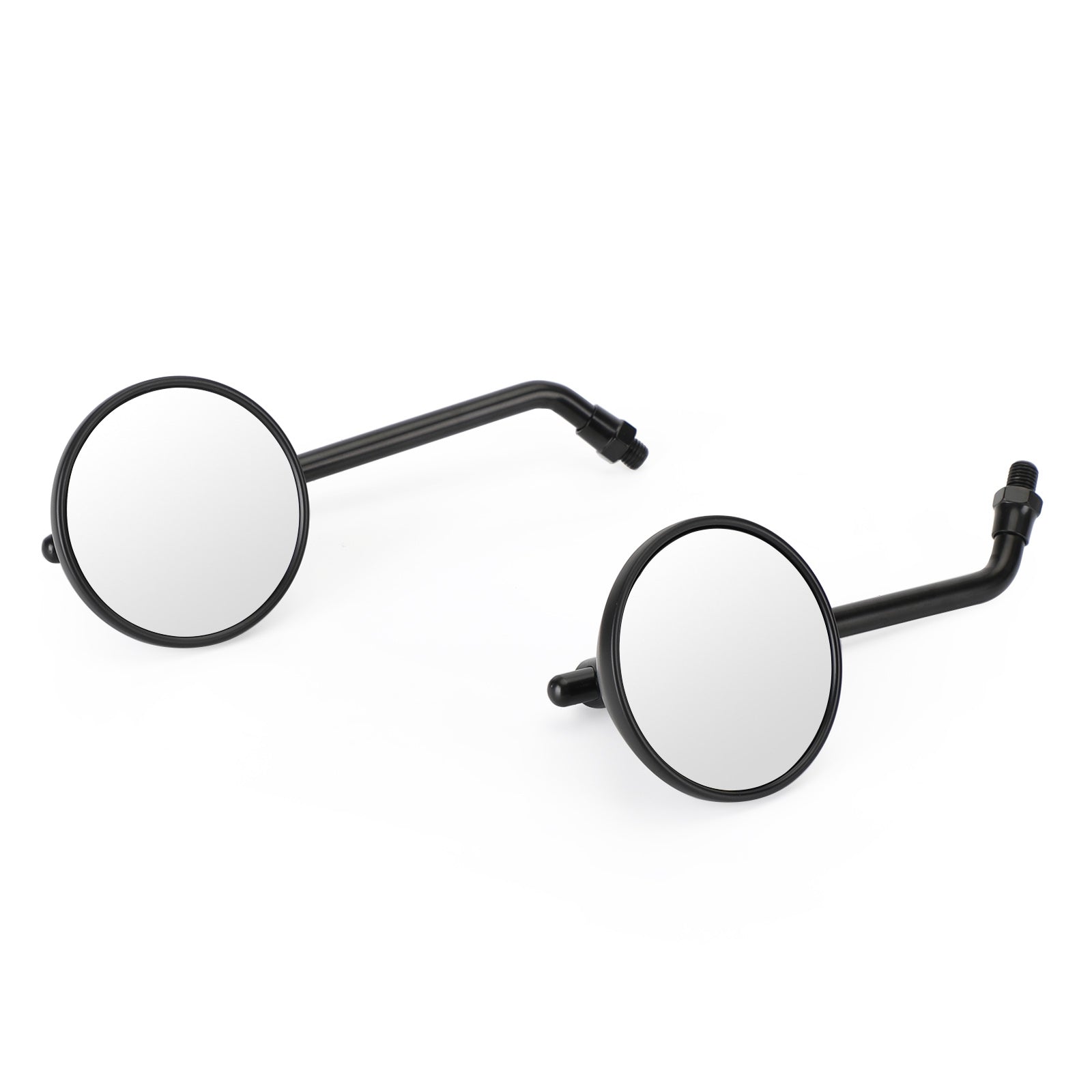 Klassisk stil til højre og venstre sort spejl 10 mm R/H for Honda CB Shadow Cruiser Generic