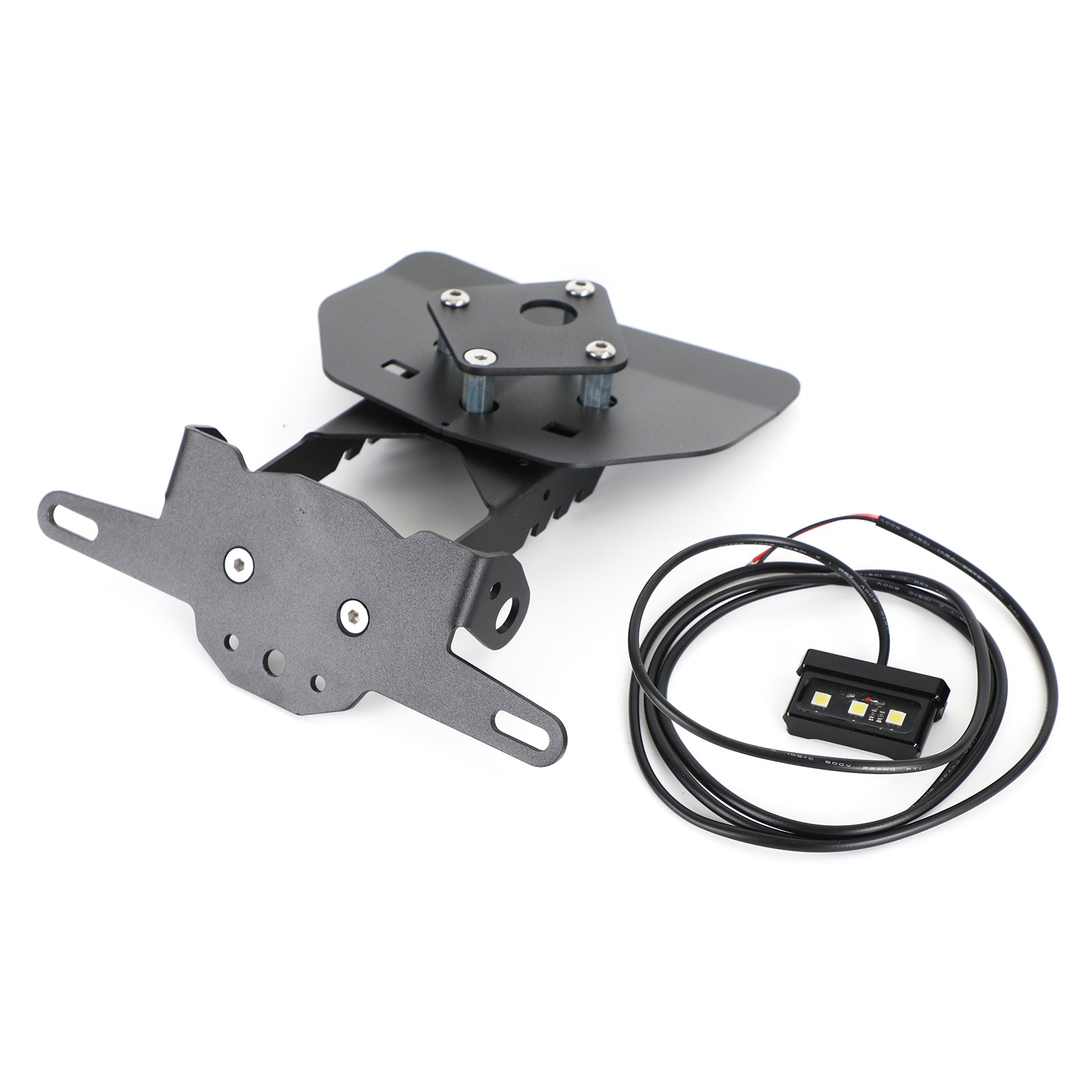 Licensplade Holder Frame Bracket Fit til Suzuki Katana GSX-S1000 2019-2021 Generisk