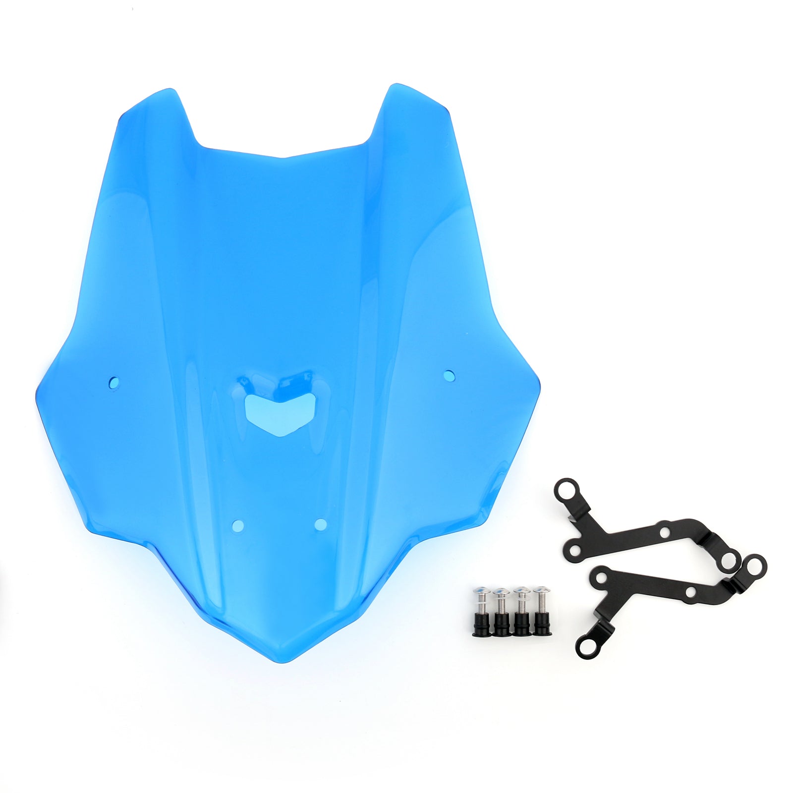 Windshield Windscreen + Bracket Double Bubble For Yamaha MT10 FZ10 16-18