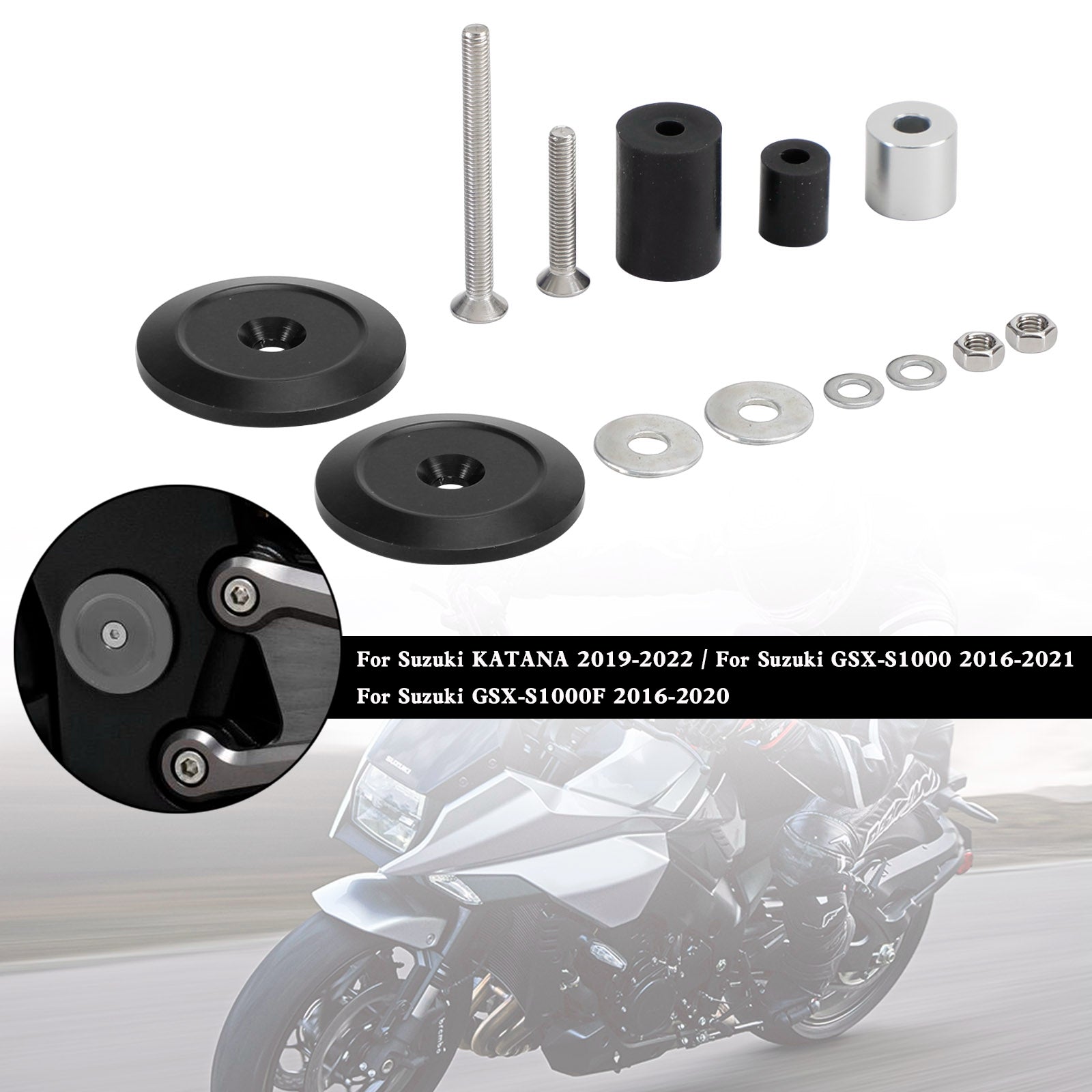 Swingarm Pivot zástrčka pro Suzuki Katana GSX-S1000 GSX-S1000F 2016-2021