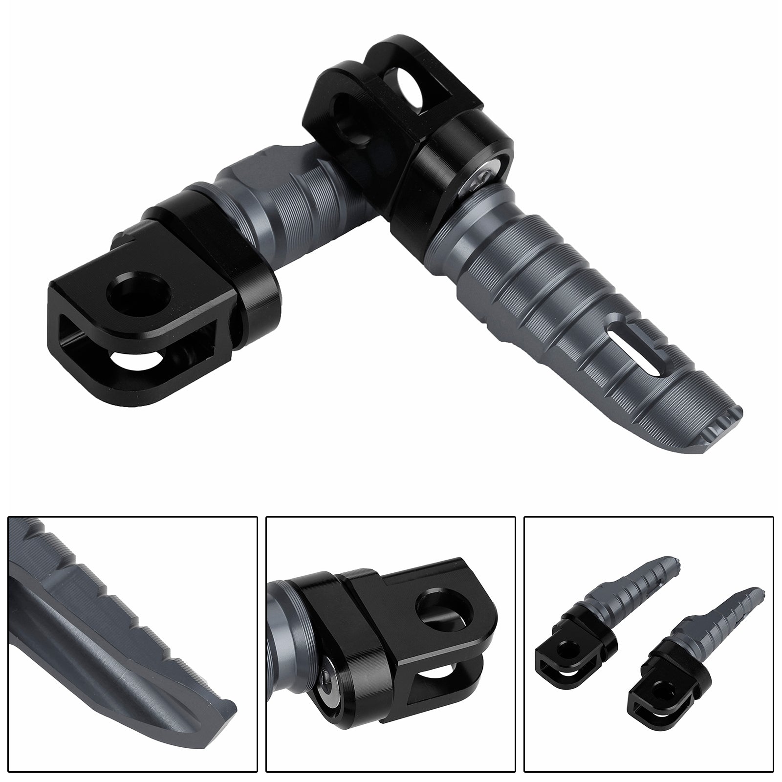 Front Footstests Foot Peg Fit For CFMOTO 250SR 250NK 400NK 650NK 400GT 2019-2022