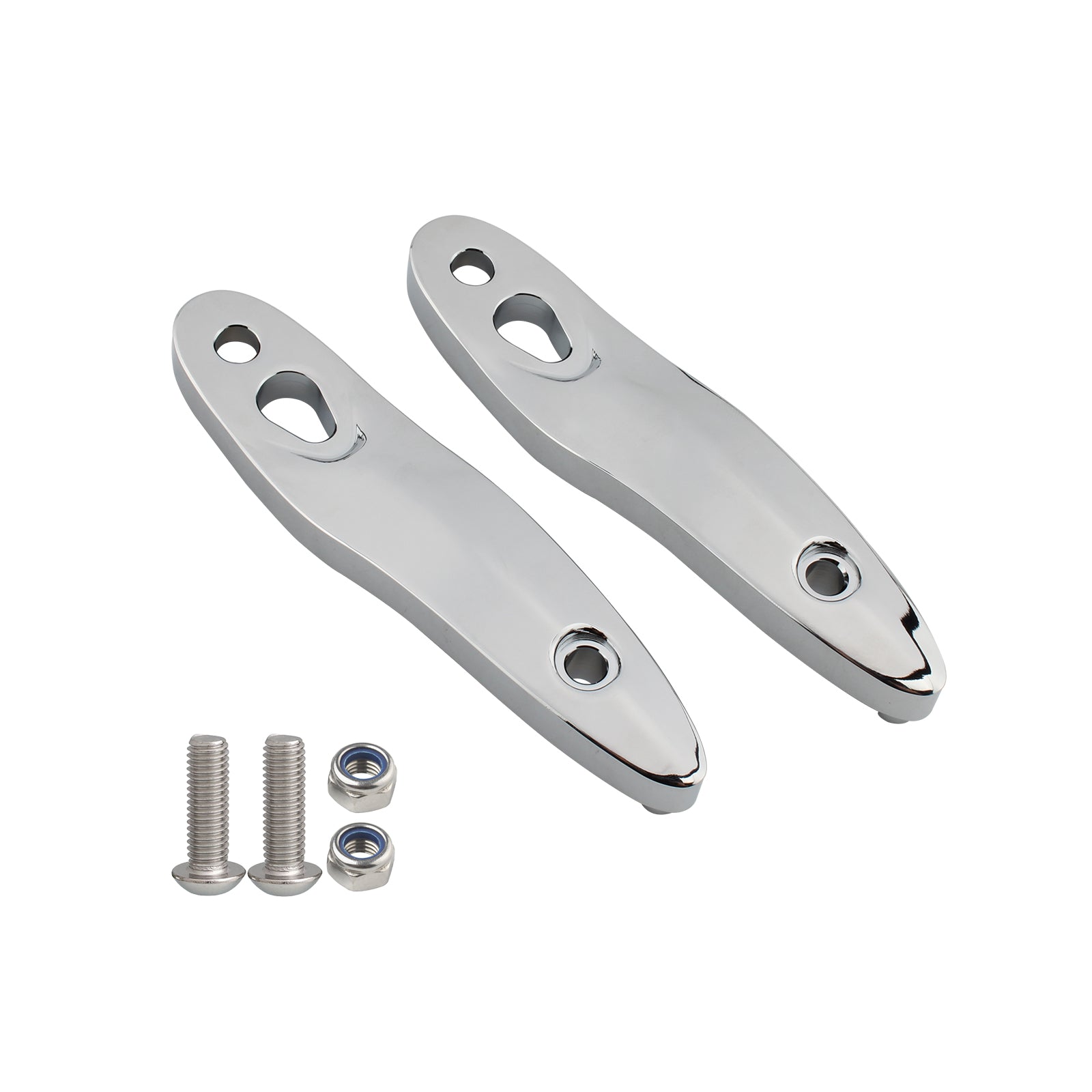 00-23 Kit de reubicación de la placa de extensión de la señal de giro de Harley Softail