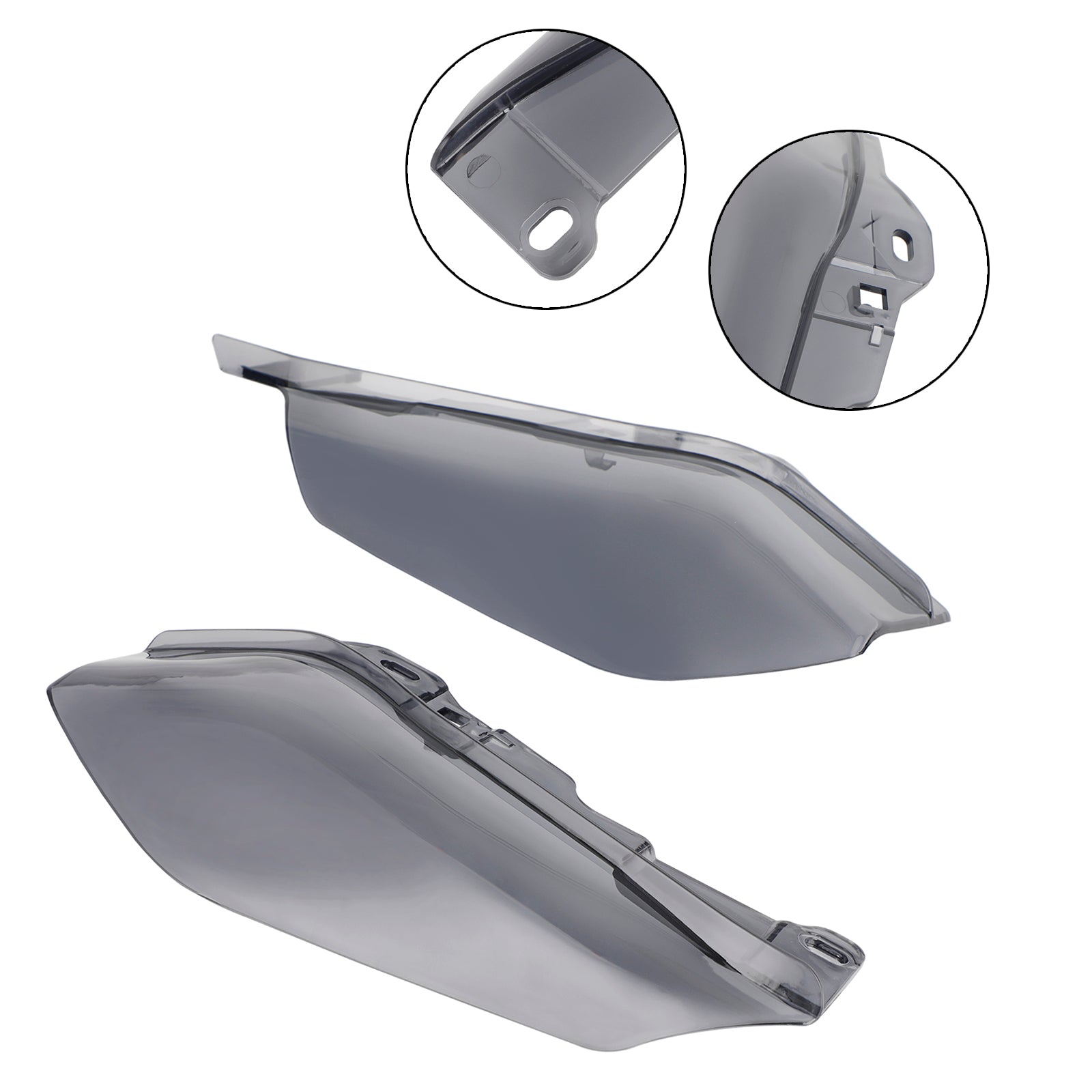 Midt-ramme Luftvarmeafbøjningstrimskærm Fit til turné- og trike-modeller 17-21