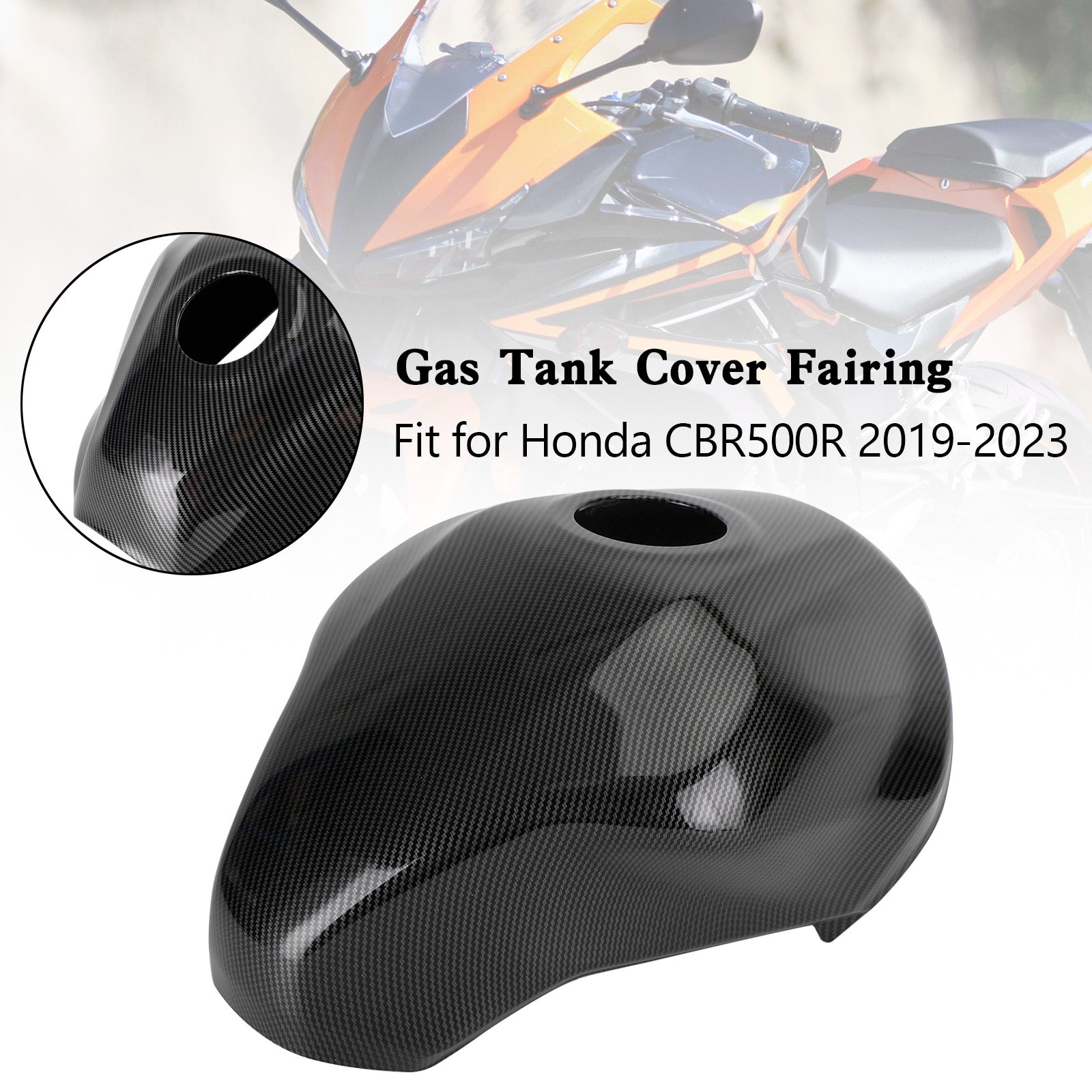 2019-2023 HONDA CBR500R TANQUE DE TANDE DE CAPA DE CAPA DE CAPA DE FALANÇA PROTETOR