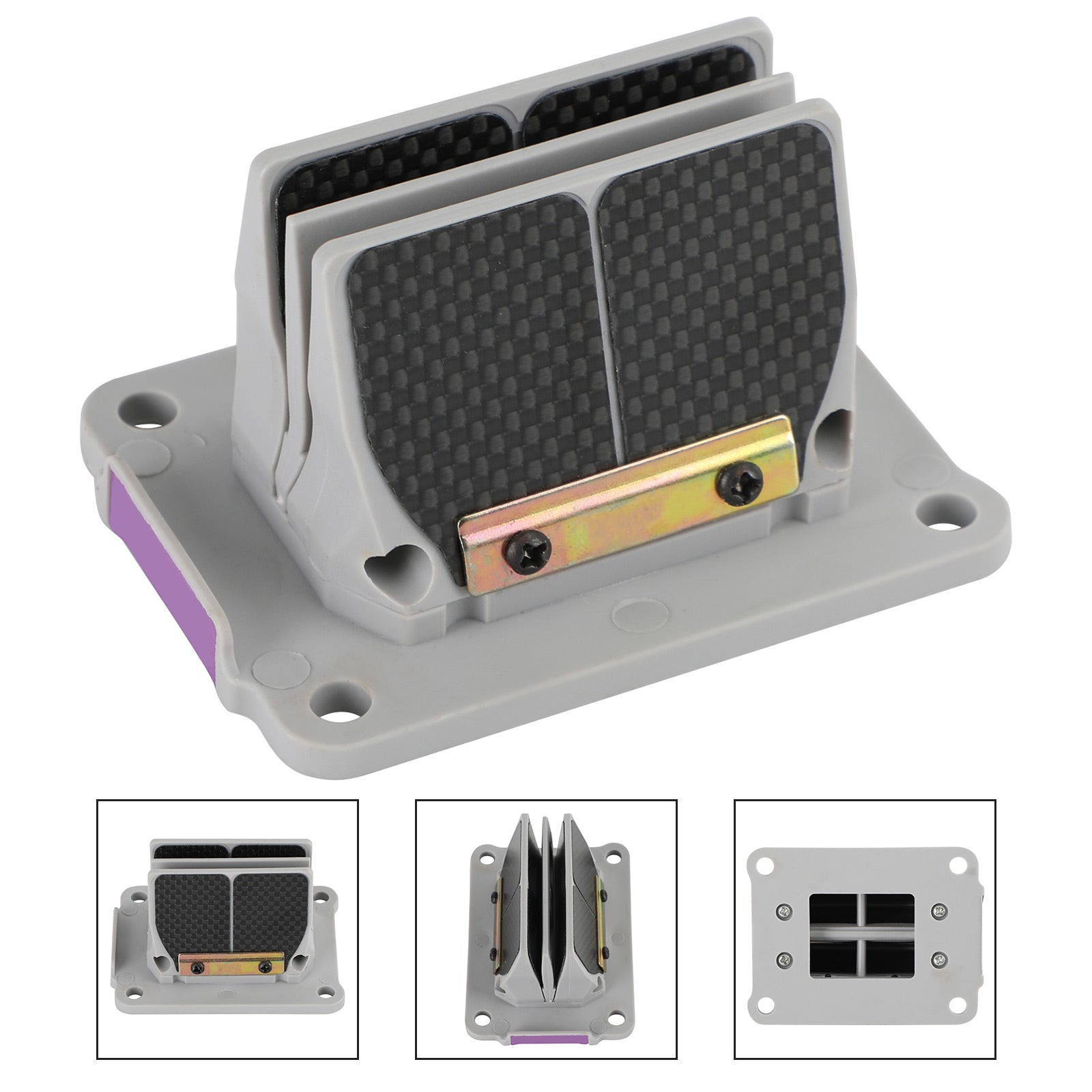 Valvola Reed Assunzione Disposizione del carburante per la Honda CR125R 1987-2000