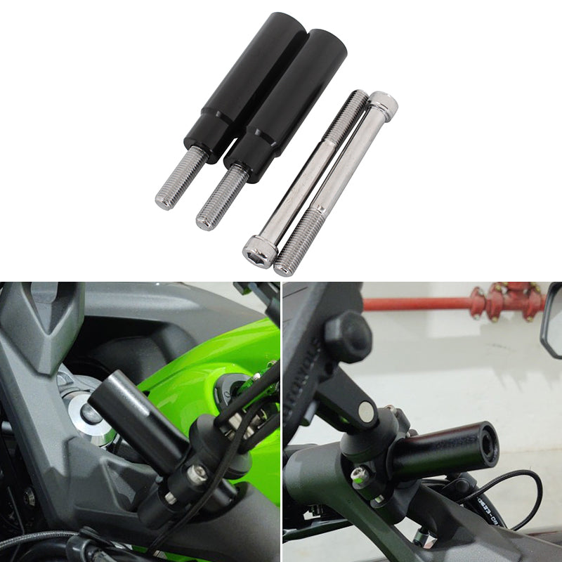 Ninja H2 SX 18-19 Z1000SX 11-19 NINJA 650 17-19 Adaptador de haste de extensão do suporte do telefone de navegação