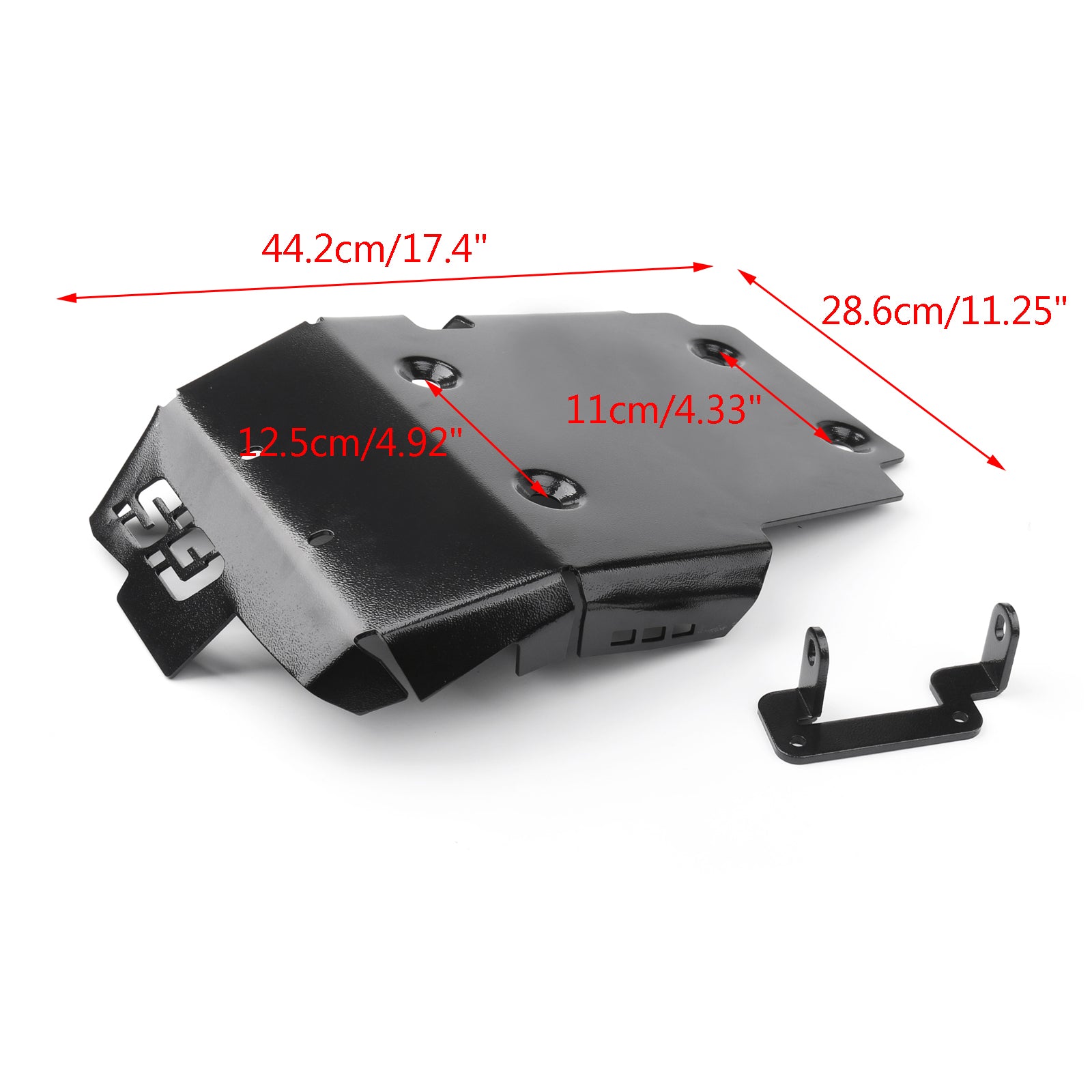 Protector de motor Bash Guard Skid Plate Set apto para BMW F650 F700 F800 GS 2008-2017