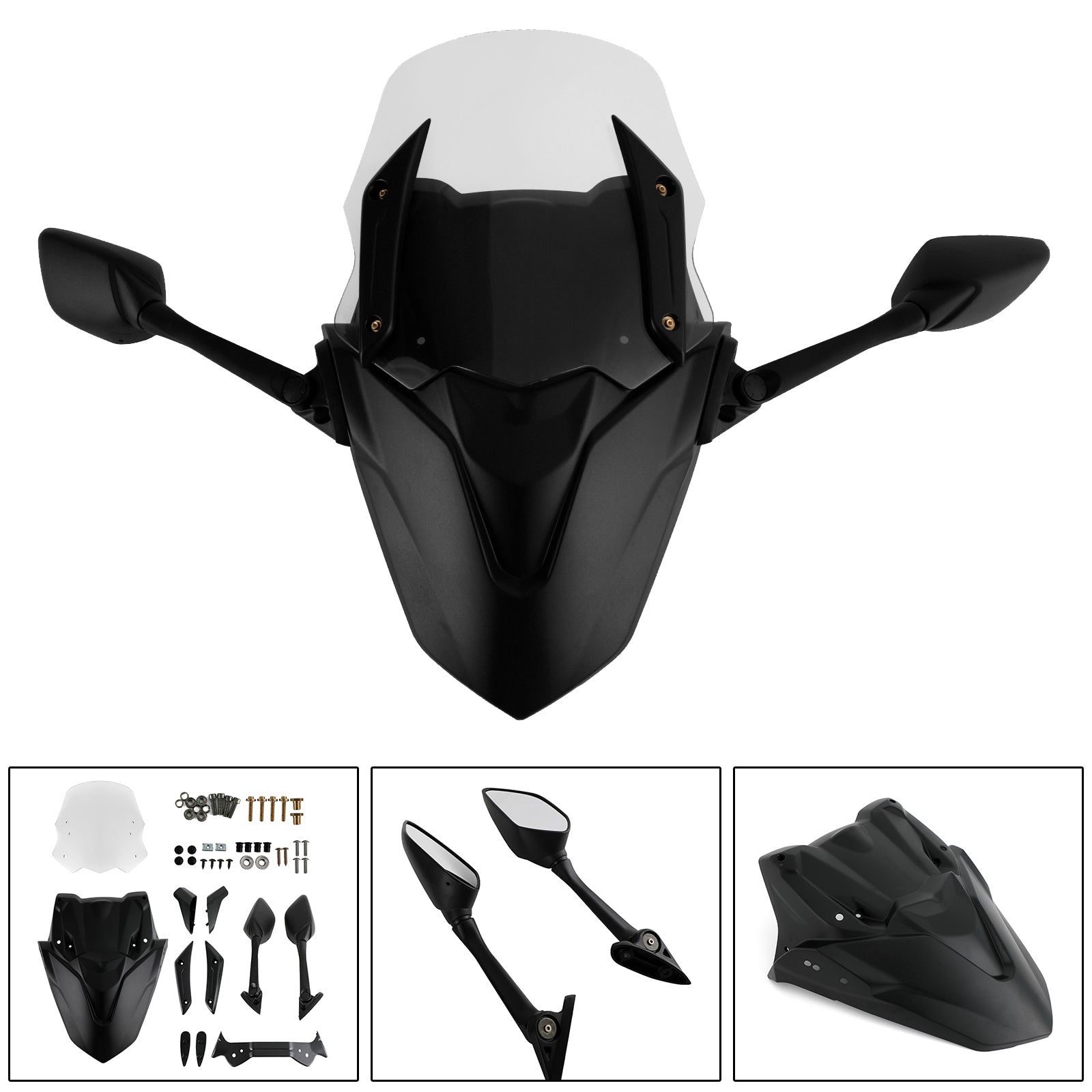 Čelní sklo pro čelní sklo ABS ABS FIT FOR FOR YAMAHA NMAX155 N-MAX 155 2021-2023