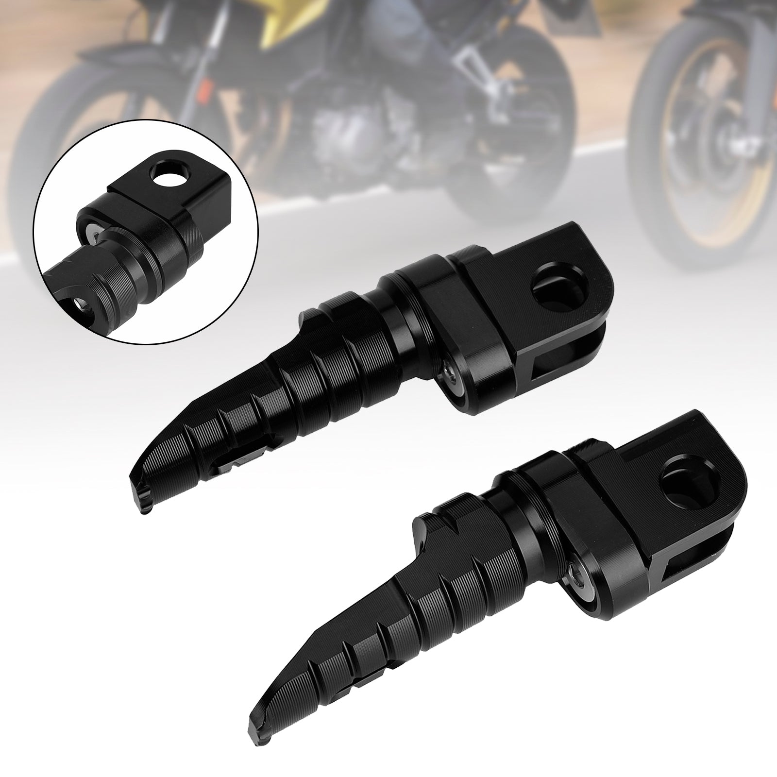 Front Footstests Foot Peg Fit For CFMOTO 250SR 250NK 400NK 650NK 400GT 2019-2022