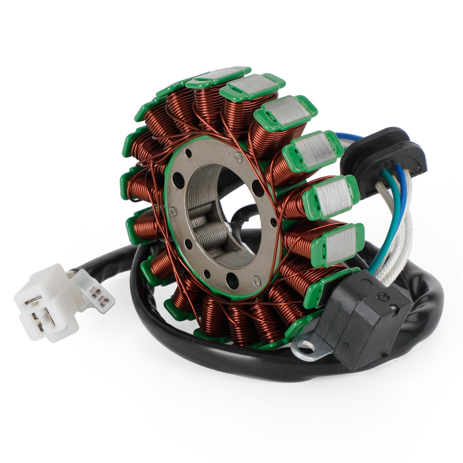 Magneto Stator + spännings likriktare + packning för Yamaha TT250R TTR250 1993-2006 Generisk FedEx Express-frakt