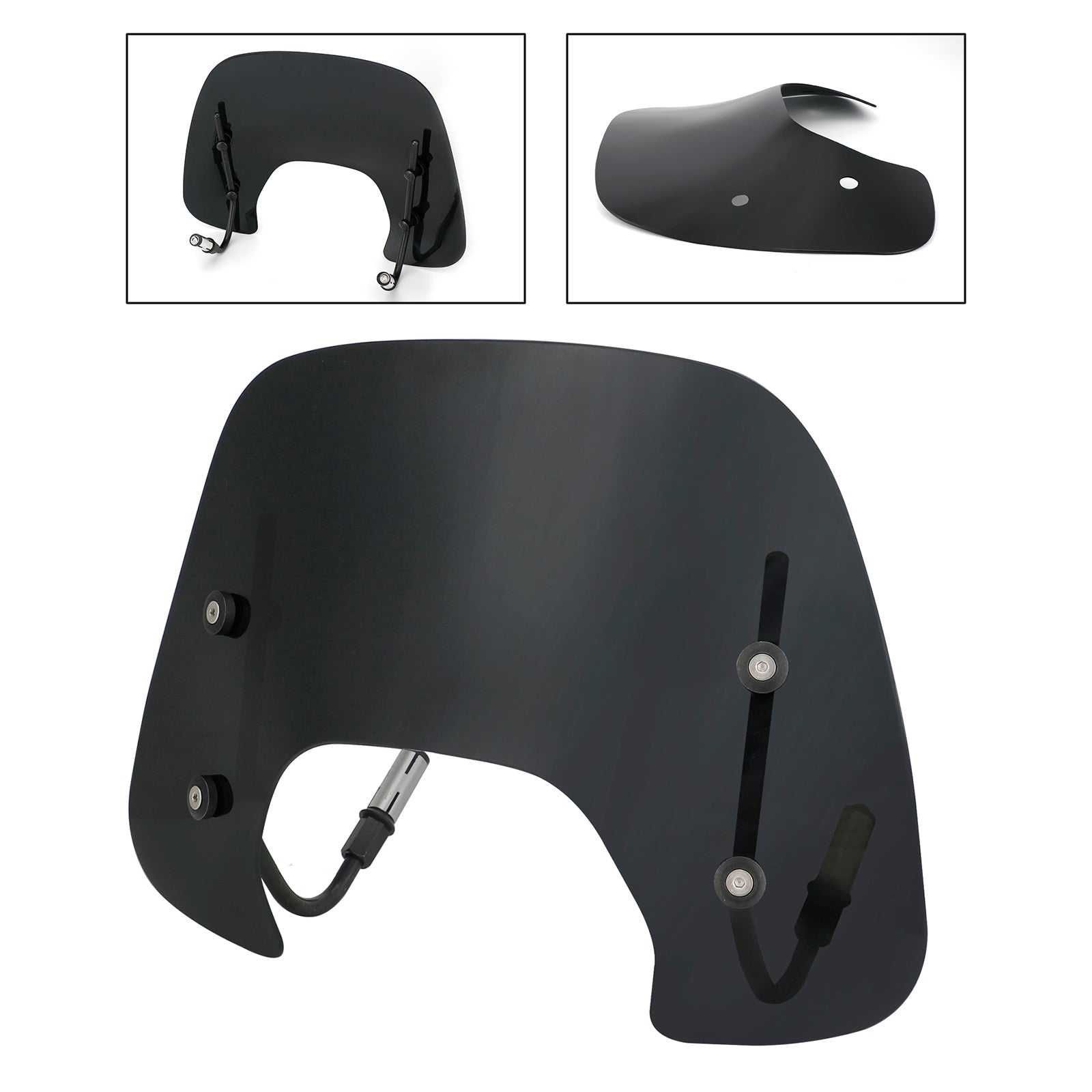 ABS motorcykel forrude forrude pasform til Vespa Sprint 150 2016-2021 generisk