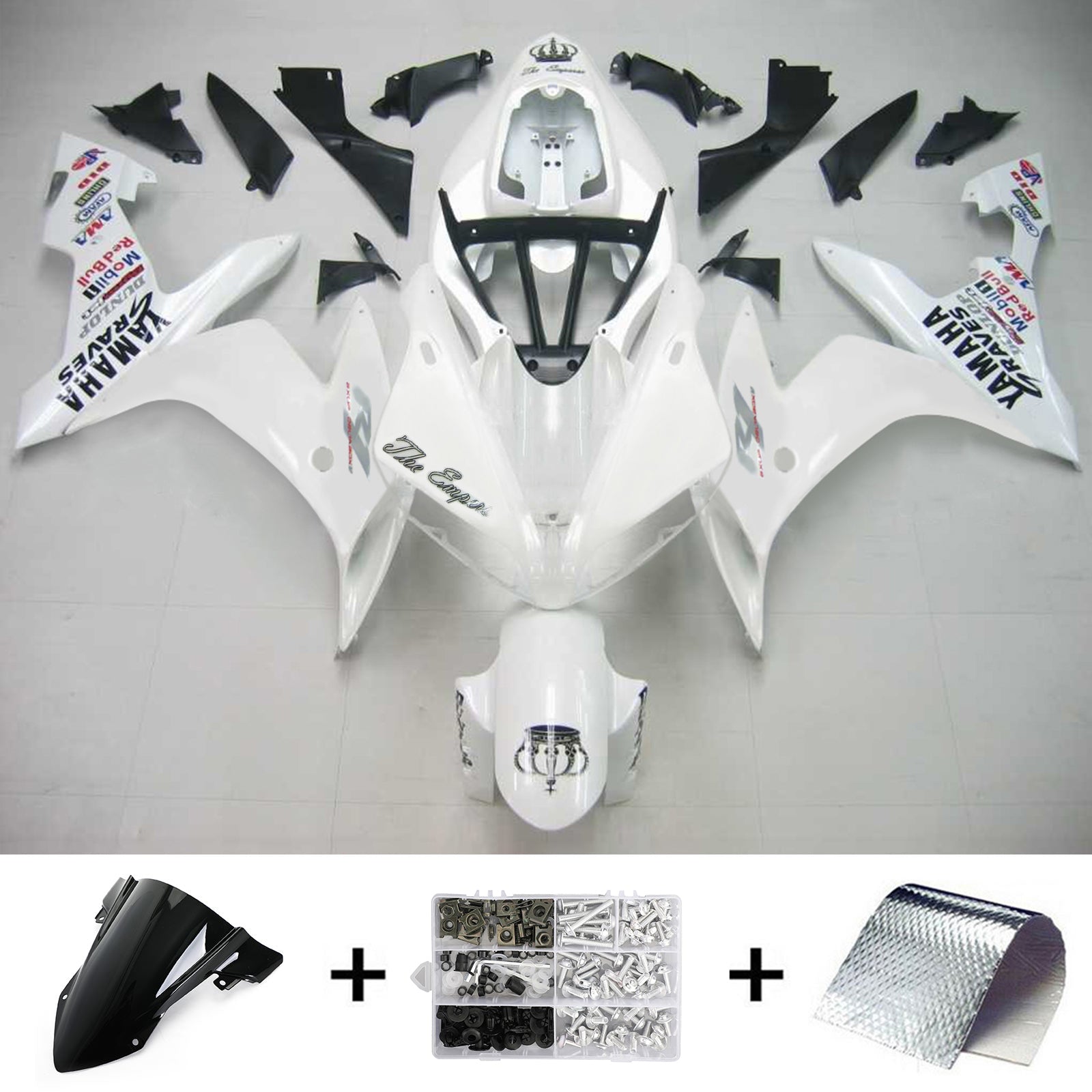 Injection Fairing Kit Bodywork Plastic ABS fit For Yamaha YZF 1000 R1 2004-2006