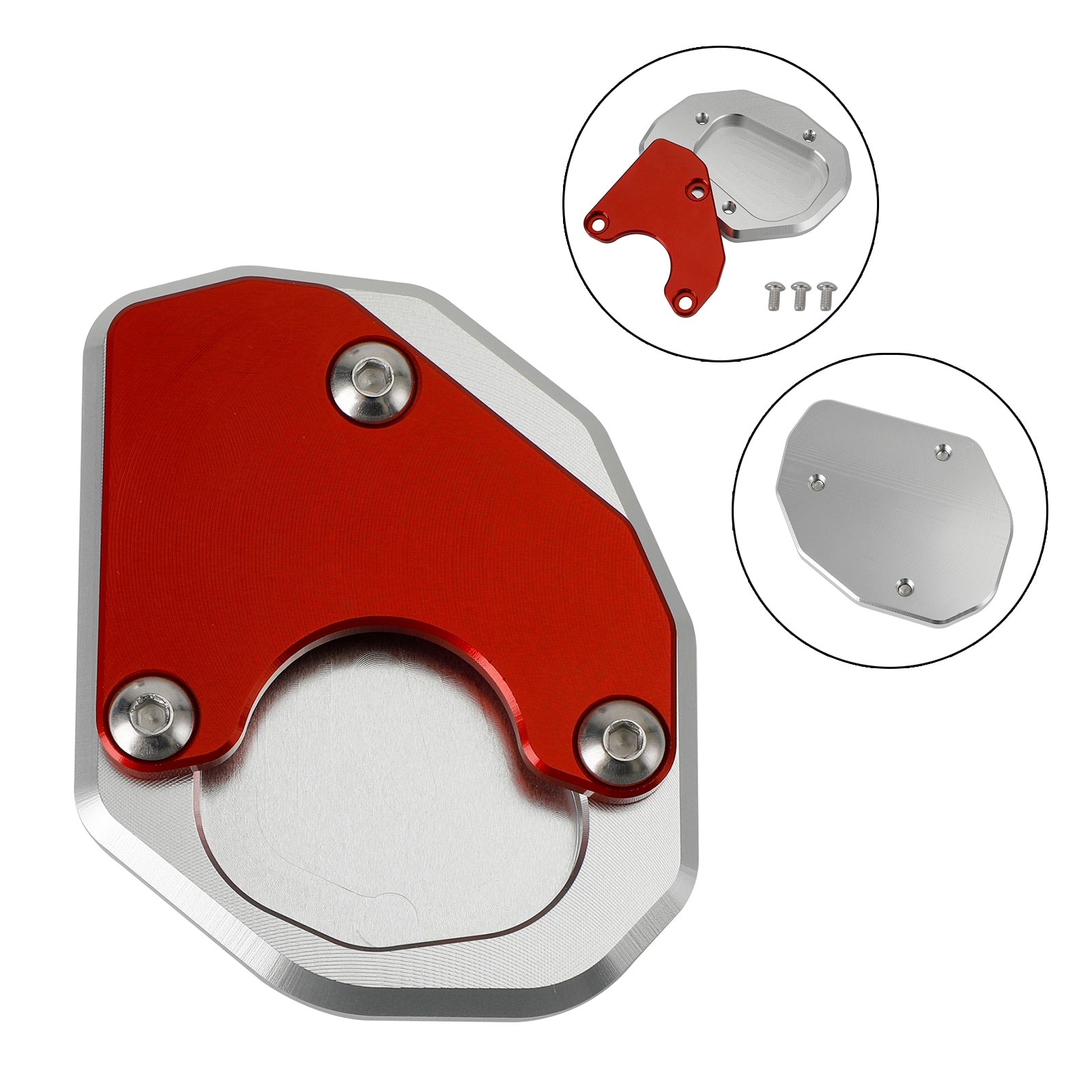 21-22 Trident 660 Kickstand Enlarge Plate Pad