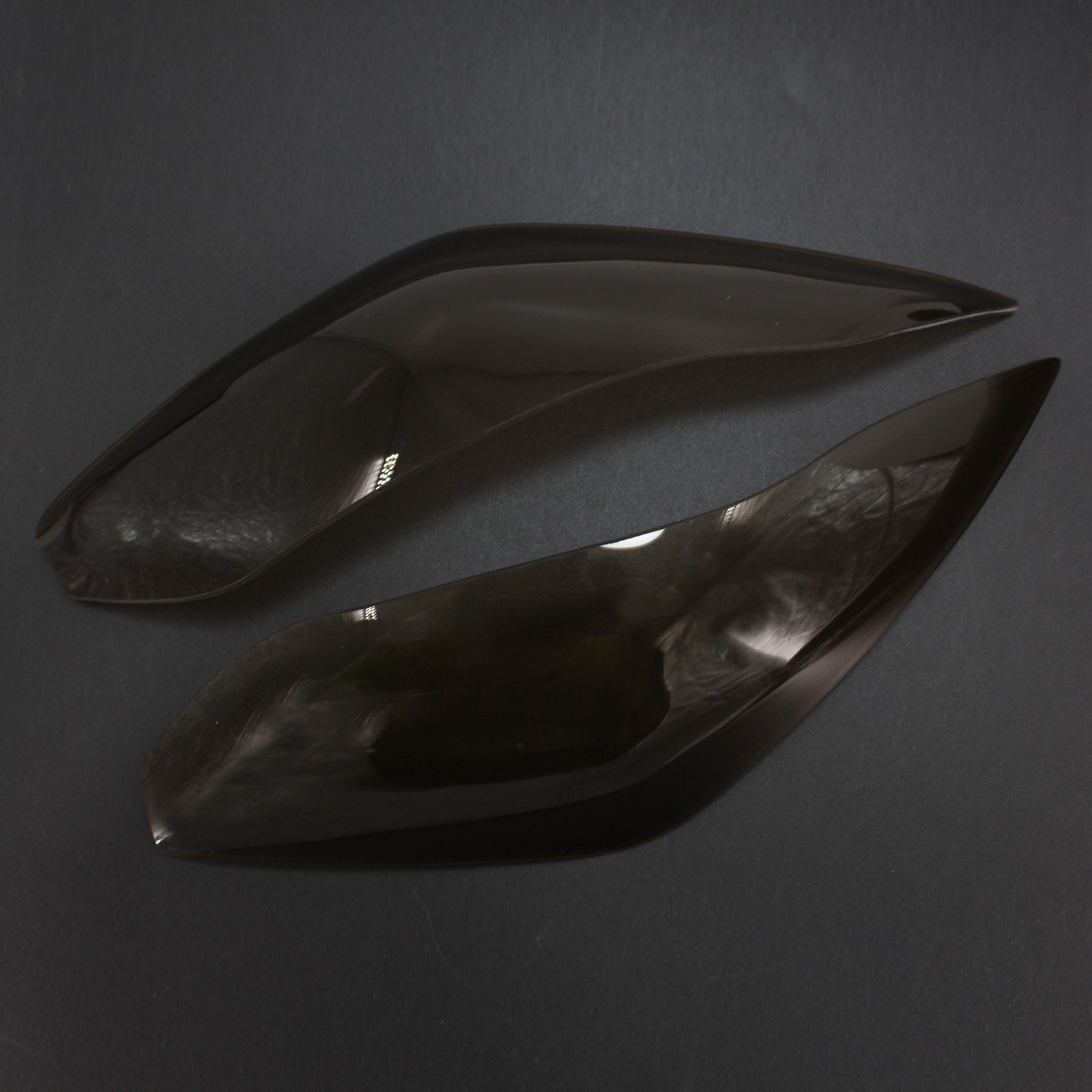 Strålkastarobjektivskydd för Kawasaki Ninja 300 versys 650 15-17 Smoke Generic