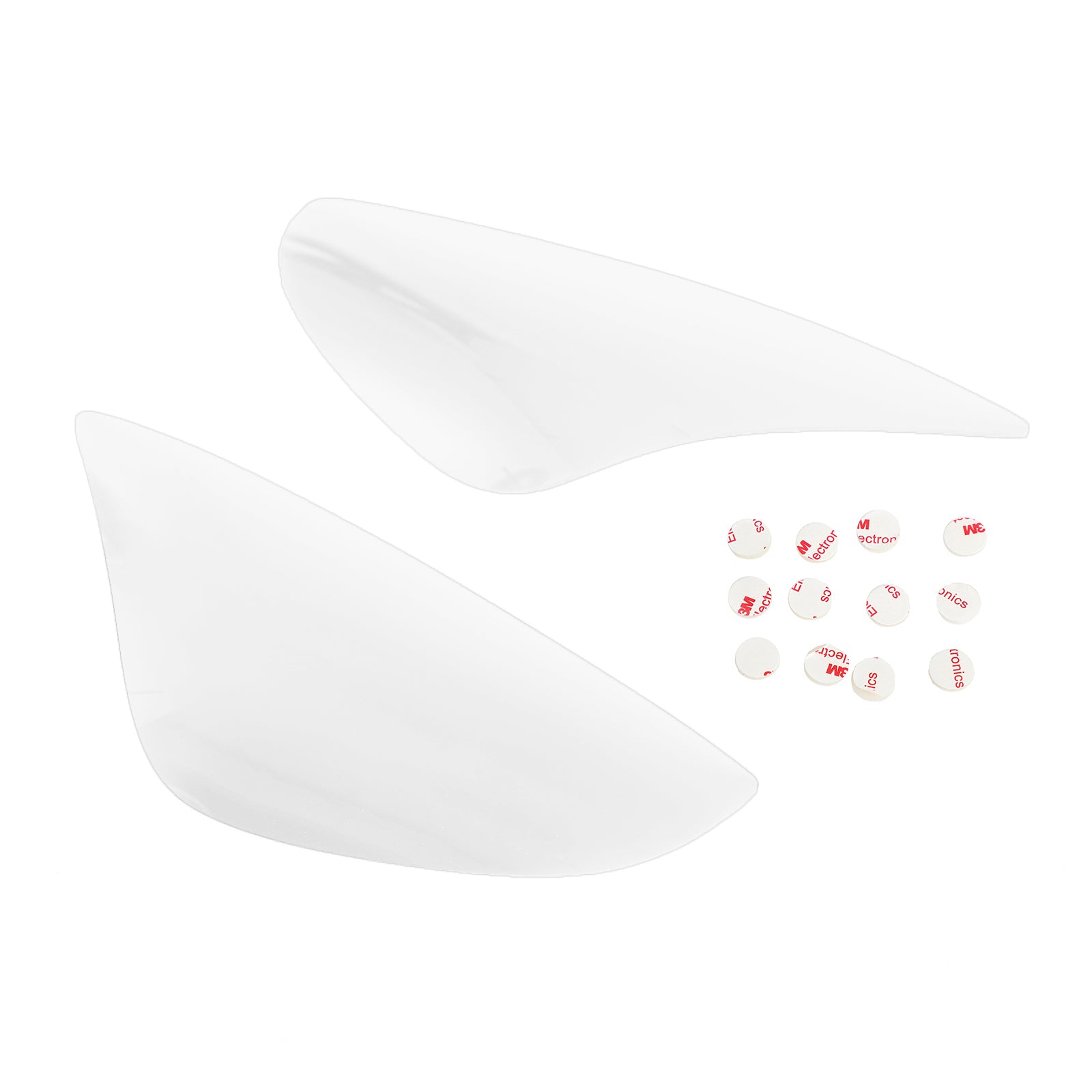 Frontscheinwerfer-Objektivschutzabdeckung passend für Kawasaki Zx-6R Zx 6R 636 Schwarz Generic