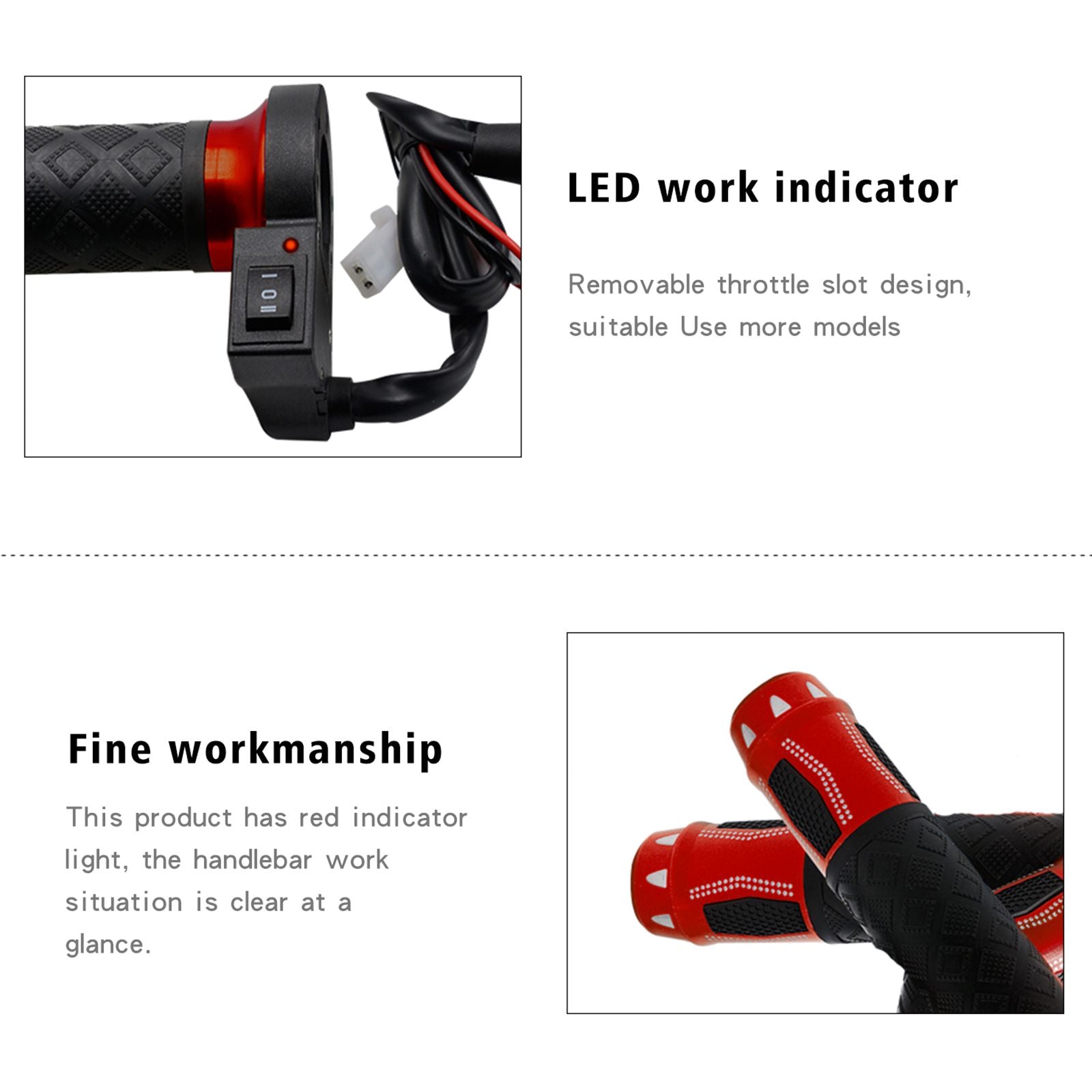 12V opvarmede greb Handel Varmvarmer 22 mm Universal Alu til motorcykel Guld Generisk