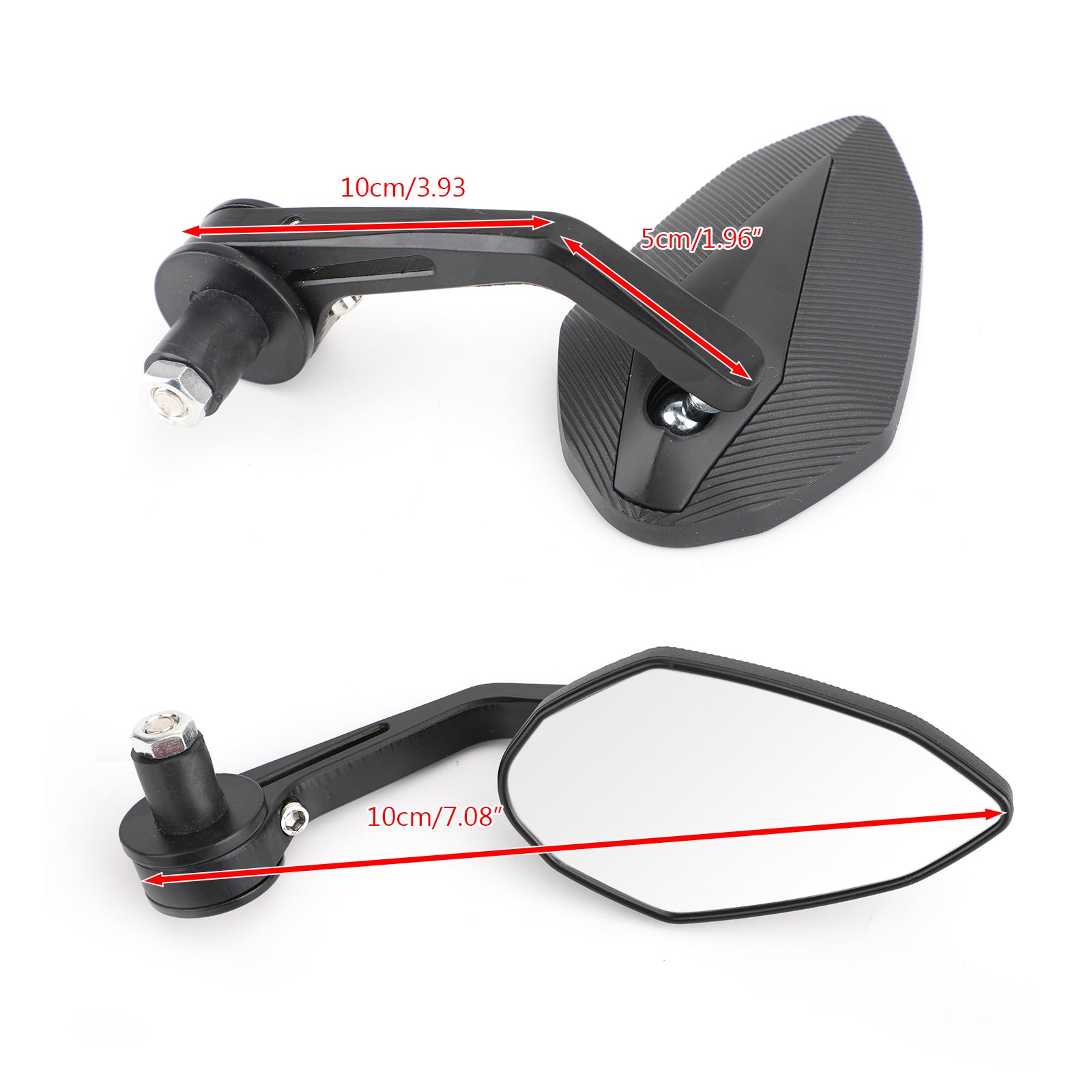 XR250L R XR650R XR230R 400R Moto Sportbike 7/8" Rétroviseurs d'extrémité de guidon génériques