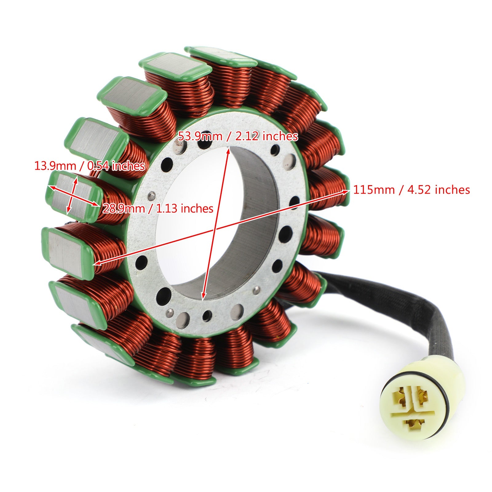 Stator Magneto Passend für Honda BF75 75 PS BF90 90 PS 4-Takt 97-06 31120-ZW1-003 über FedEx