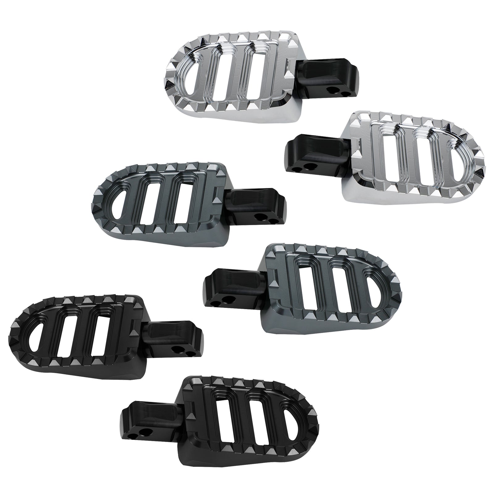 Rear Footrests Foot Peg fit for Sportster S Breakout Lower Rider Softail Slim