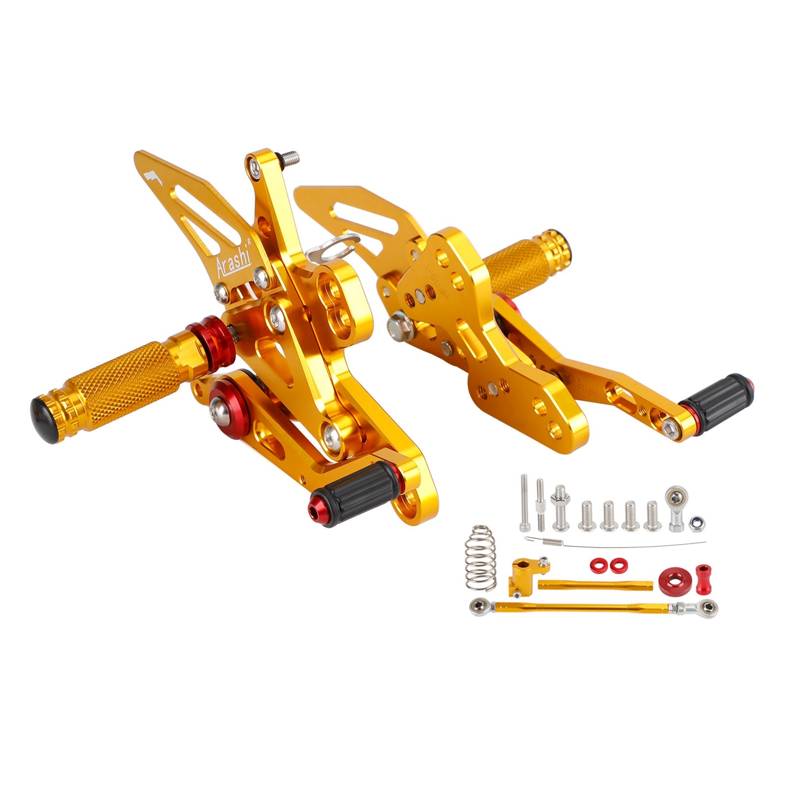 Reposapiés ajustables CNC para Honda CB650R CBR650R 2019-2023