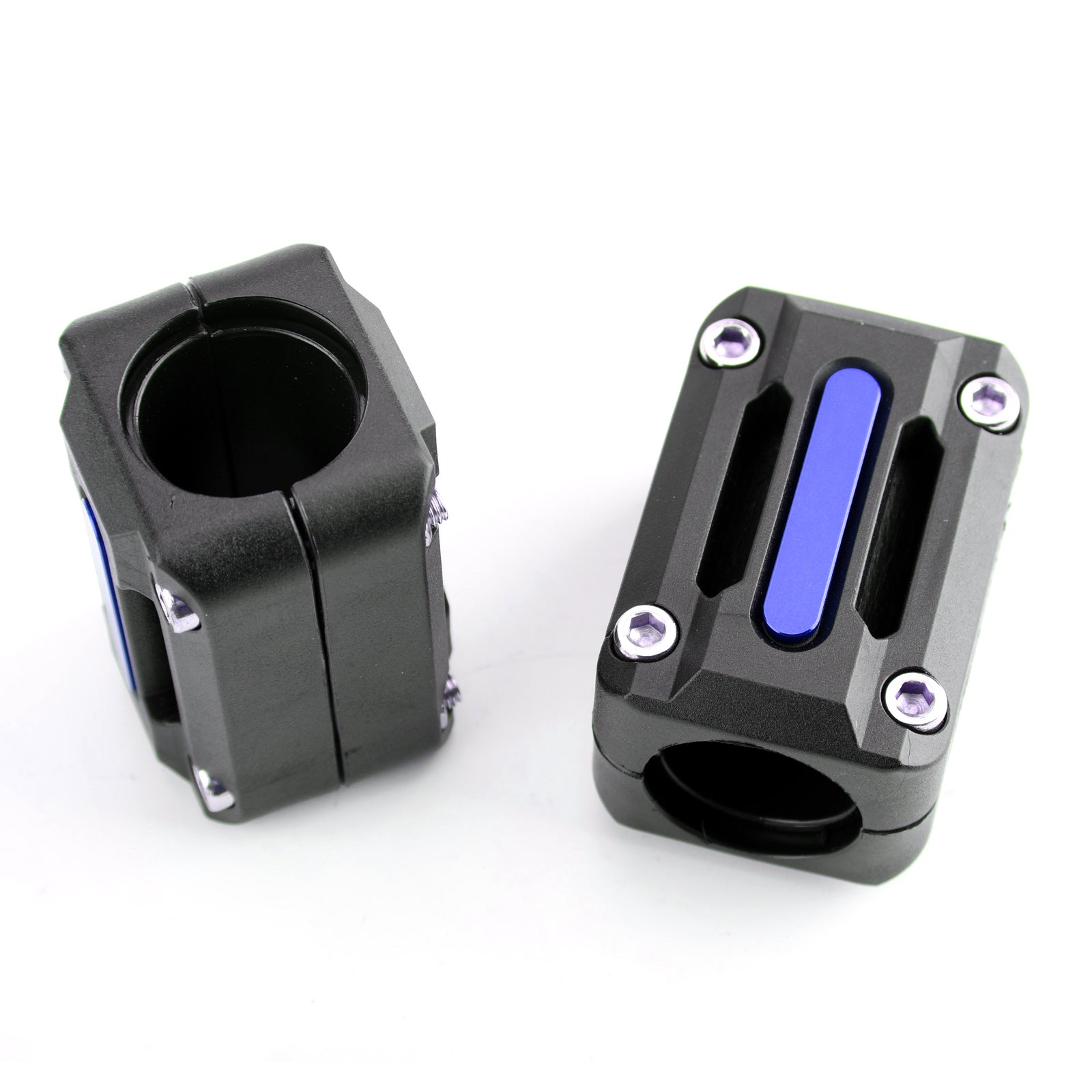 22 mm 25 mm 28 mm 2 stks Motor frame balk Schuifbladen Pads passen voor Benelli TRK 502 Blue