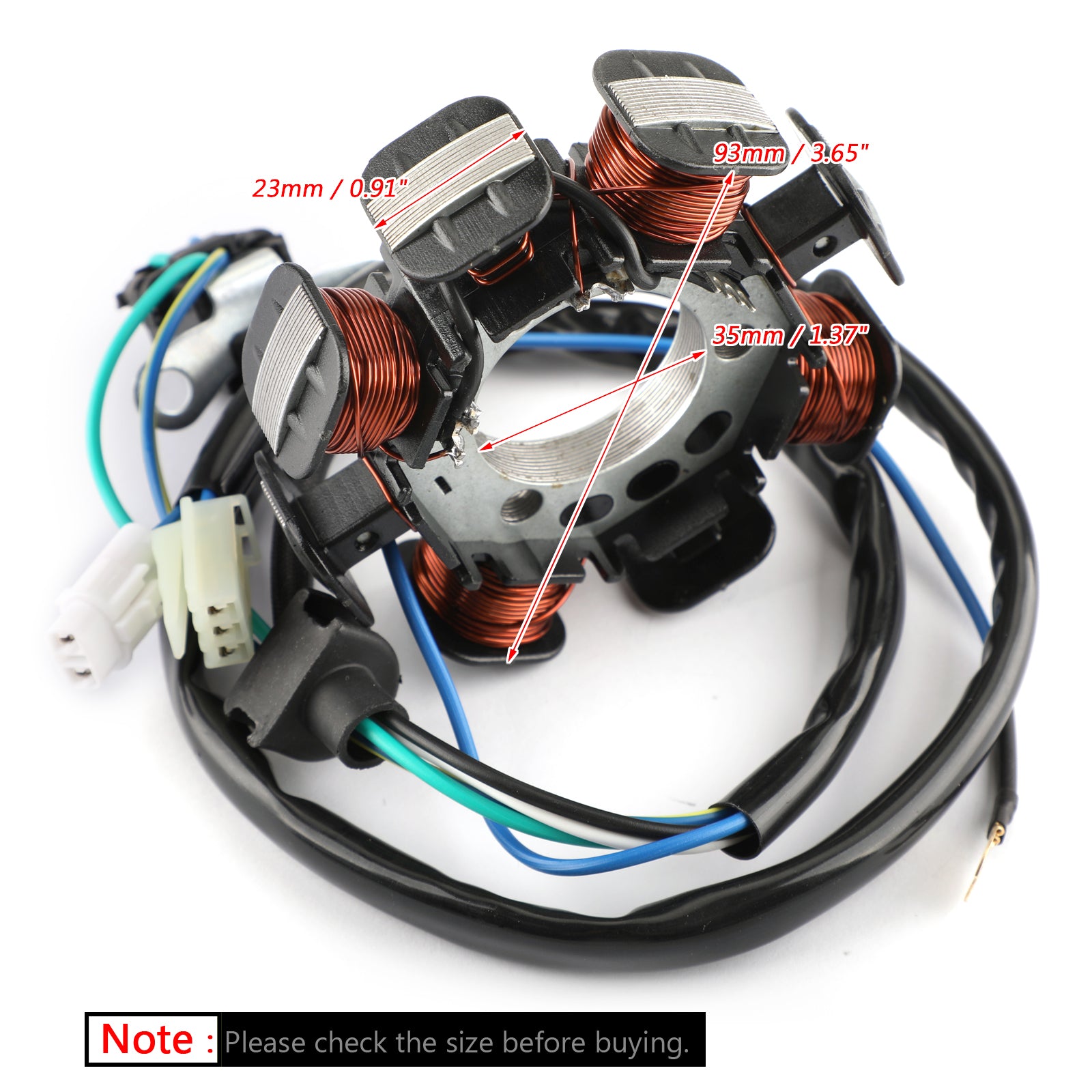 Lichtmaschinensternspule für Yamaha TTR230 TT-R230 2005-2017 #.1C6-H1410-00