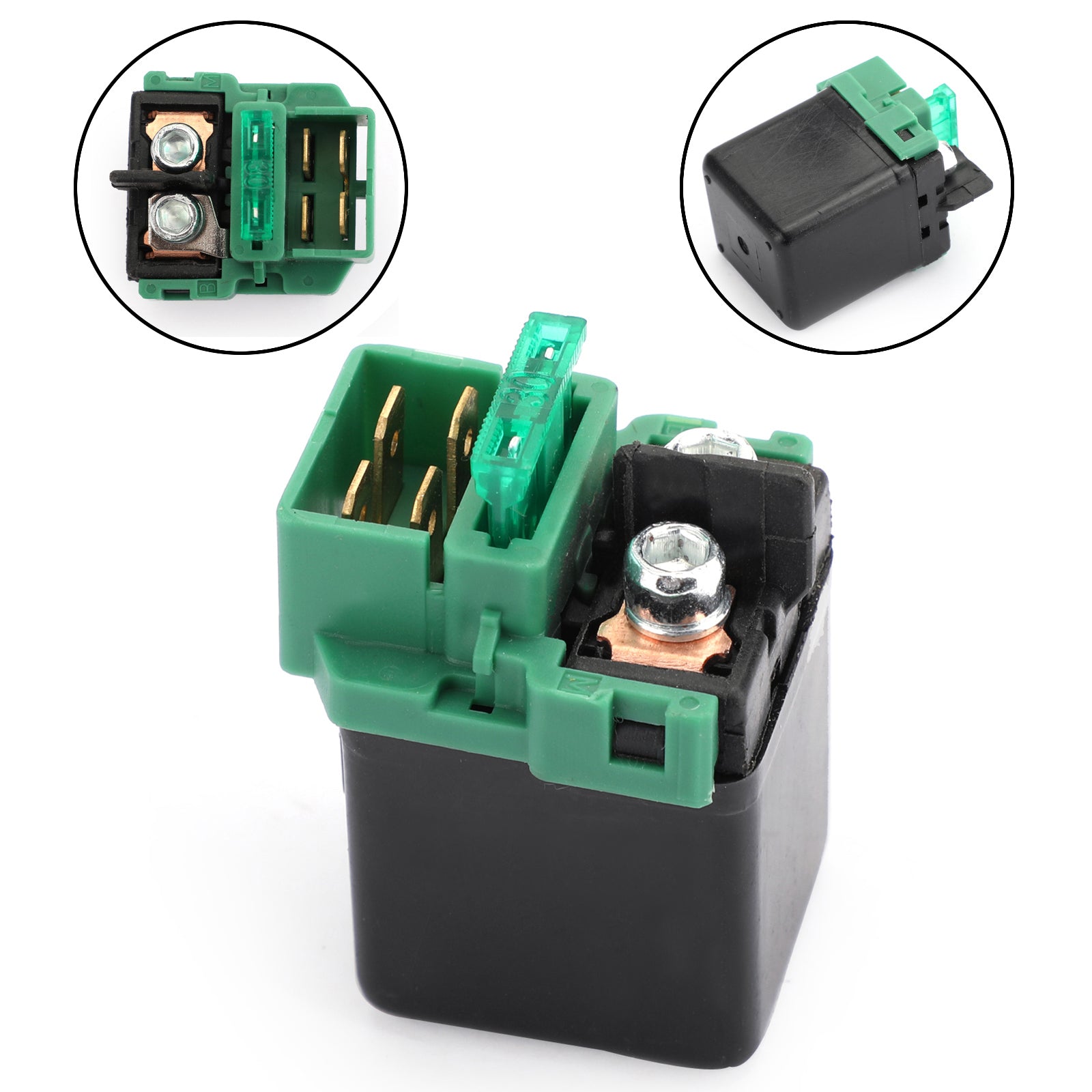 Solenoidový spínač startovacího relé vhodný pro Kawasaki W650 EJ650 A1 99-00 KL650 B2 B3 Tengai 90-92 ZX6RR K1H 03-04