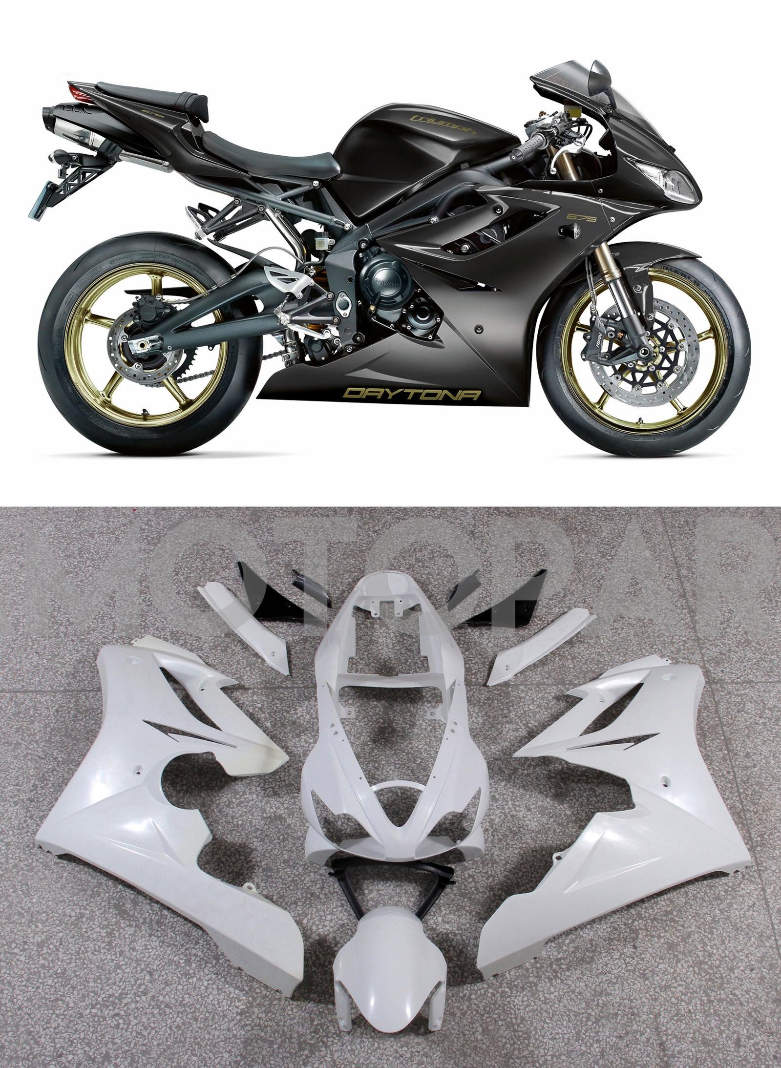 Generic Fit For Triumph Daytona 675 (2006-2008) Bodywork Fairing ABS Injection Molding 9 Style