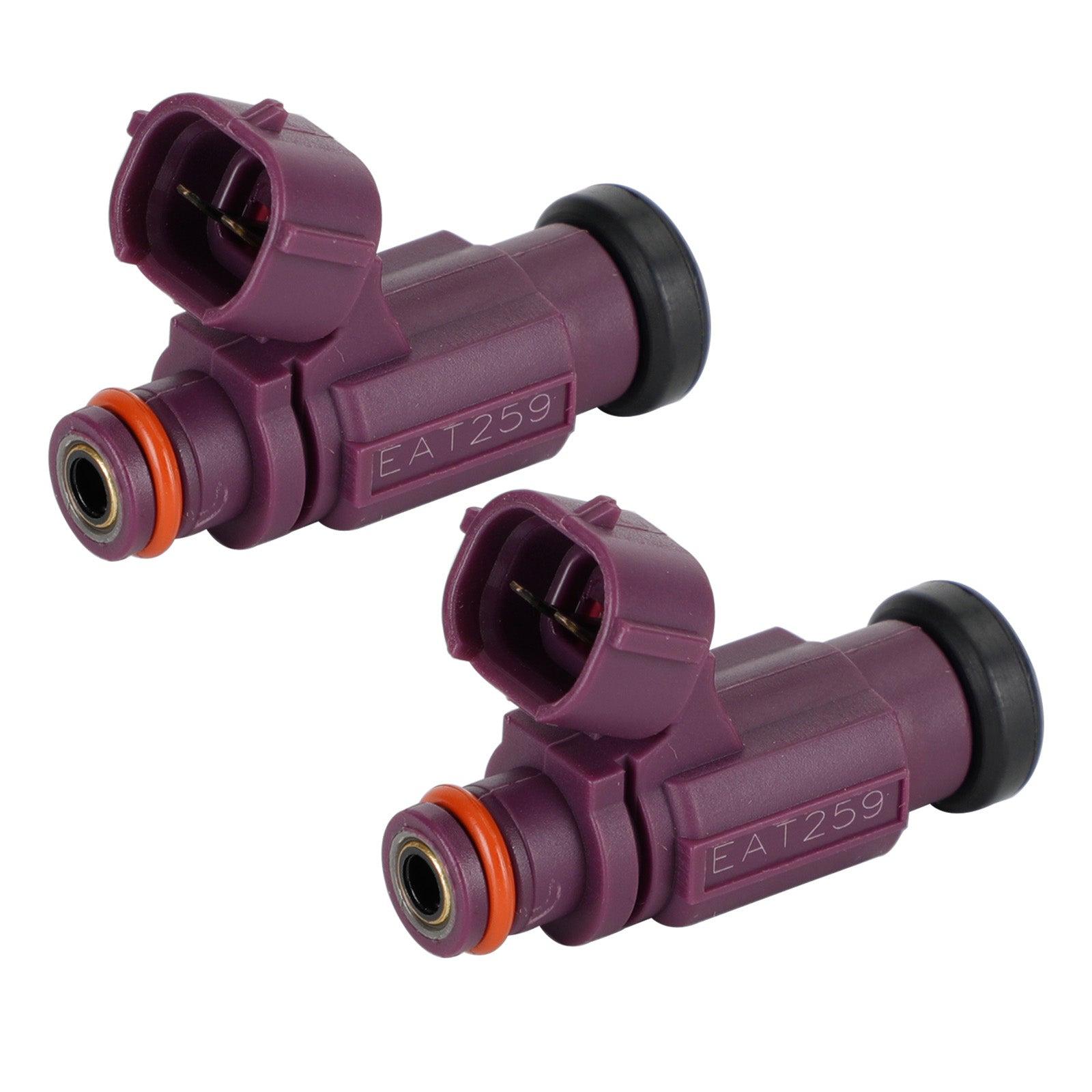 2 個燃料インジェクター EAT259 49033-2060 490332060 カワサキミュール 4000 4010 09-17 汎用