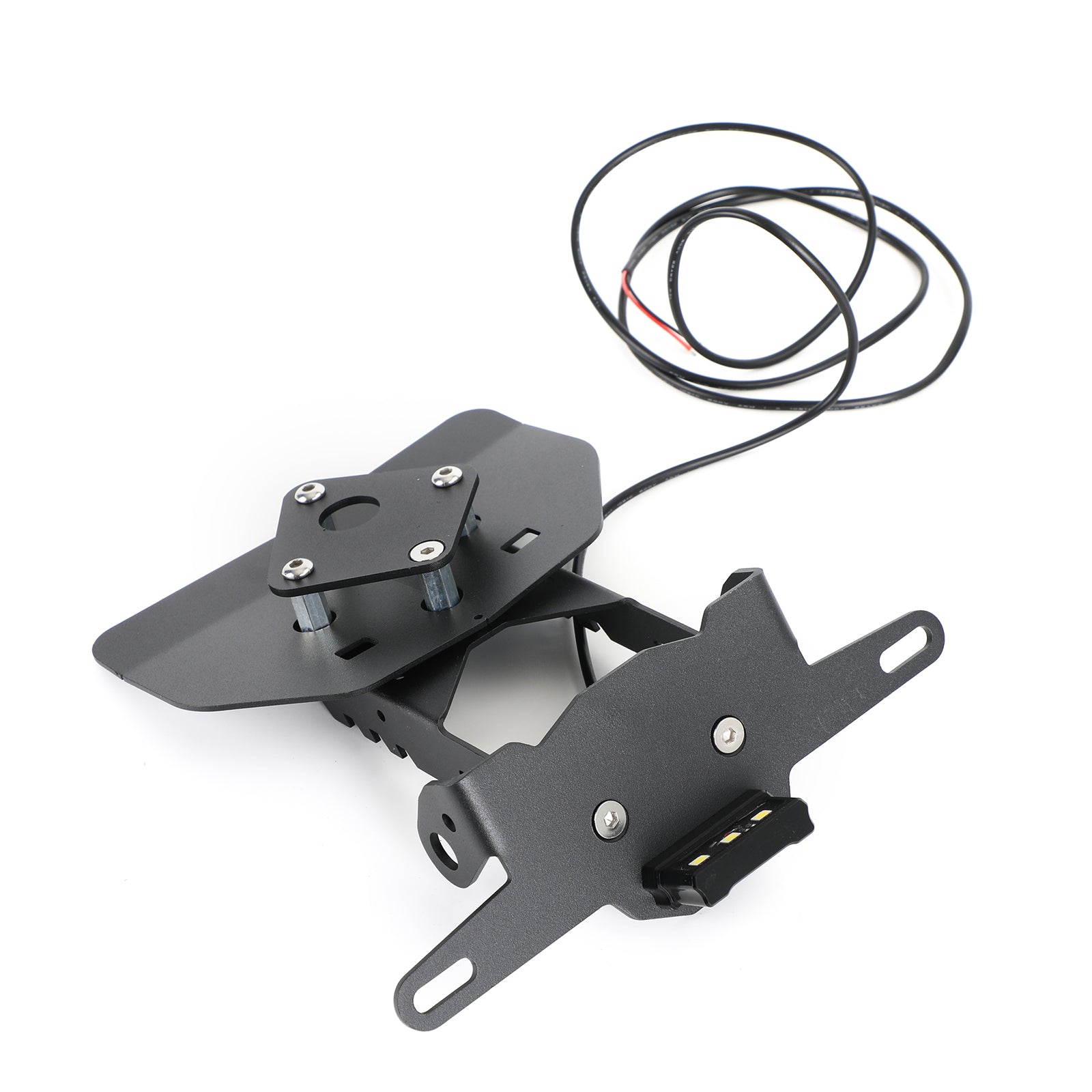 Licensplade Holder Frame Bracket Fit til Suzuki Katana GSX-S1000 2019-2021 Generisk