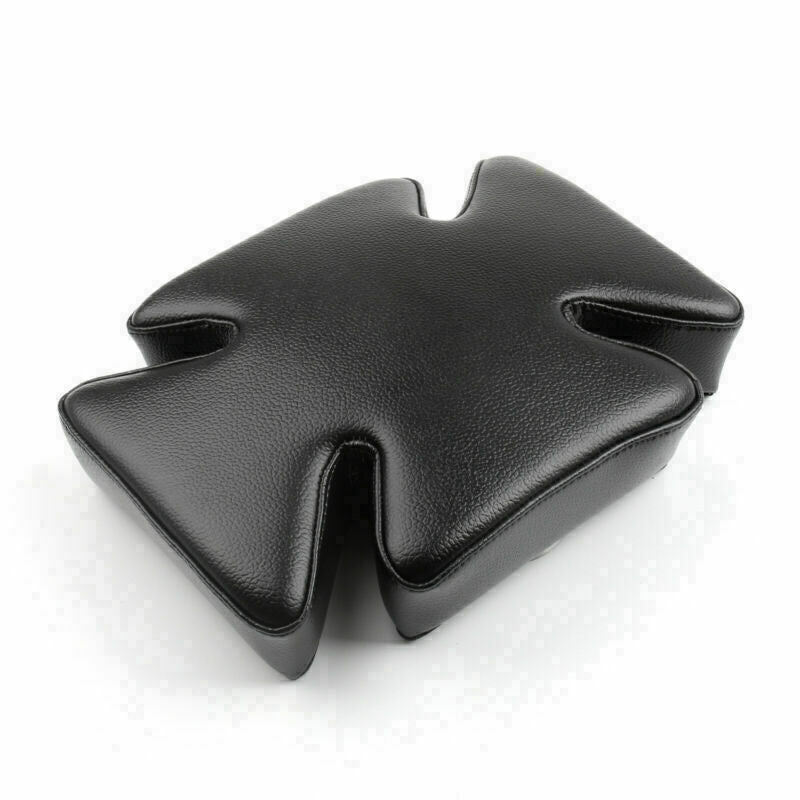 Nuevo 1 pieza Pillion Pad 5 ventosa asiento de pasajero apto para motocicleta forma cruzada genérico