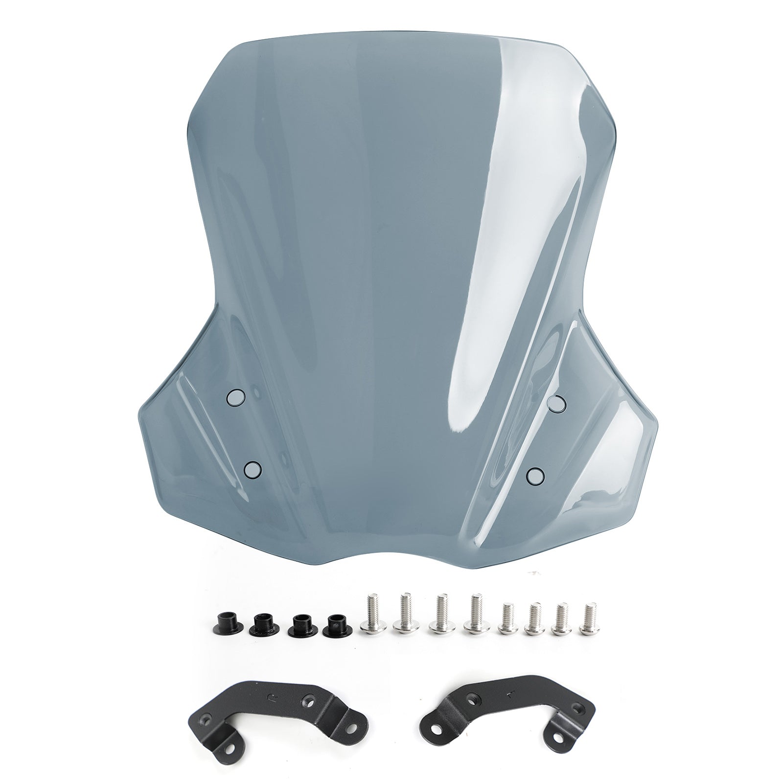 ABS motorcykel forrude forrude pasform til Suzuki DL650 V-Strom 2017-2021 generisk