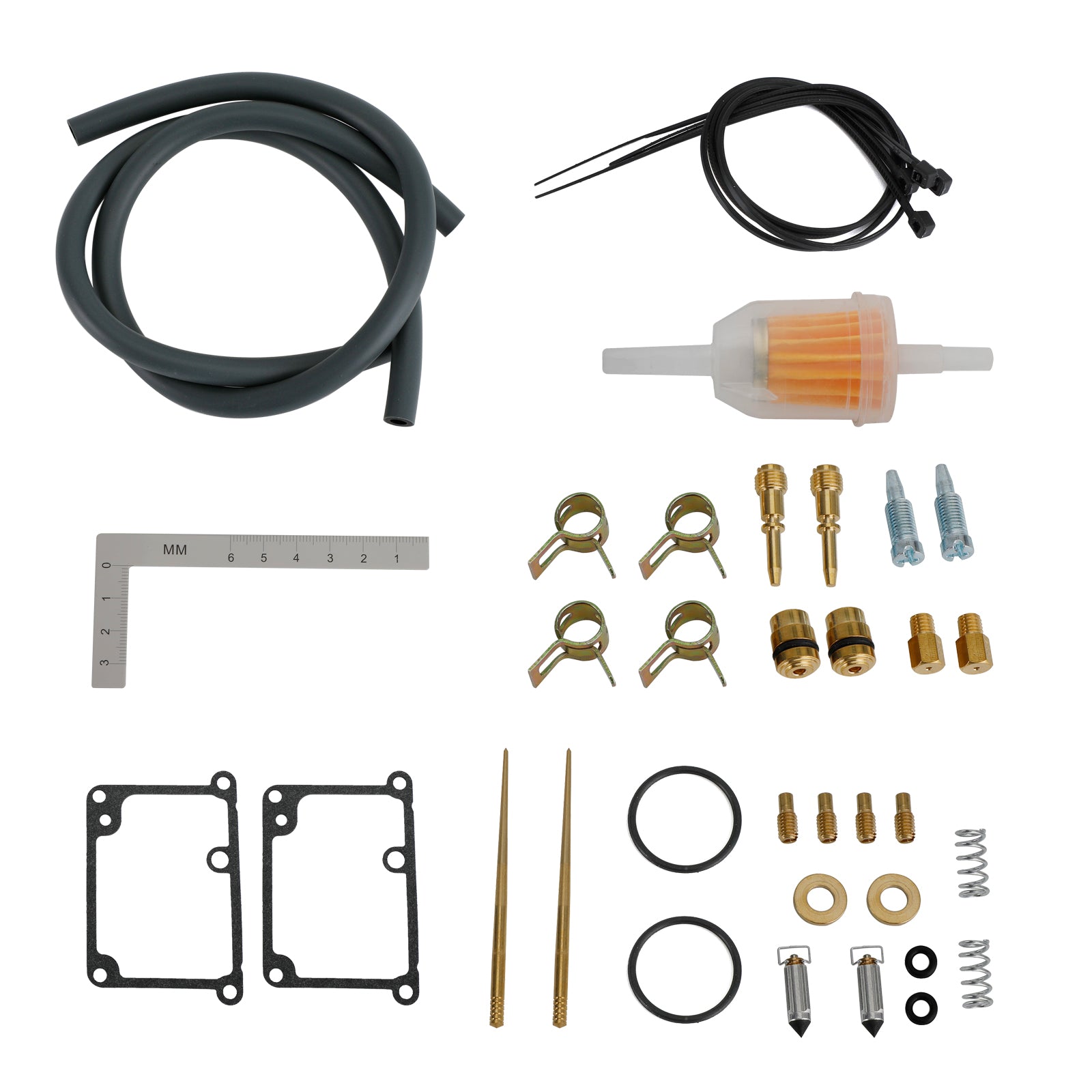 Kit de reparo de reconstrução do carburador FIX para Yamaha Banshee 350 YFZ350 1988-2006