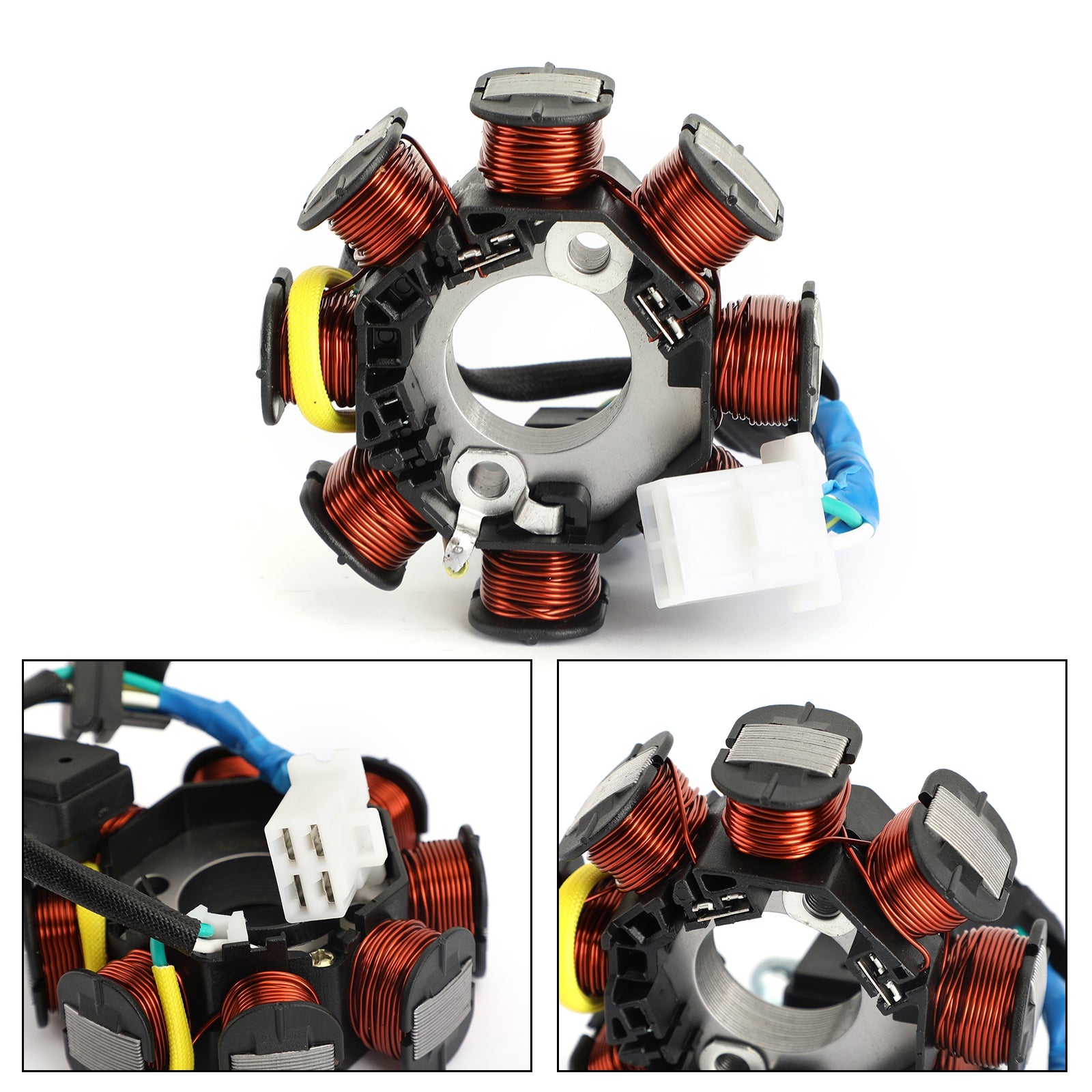 4-Pin Stator Rotor Generator Fits Honda INNOVA ANF125 2007-2013 Injection Models