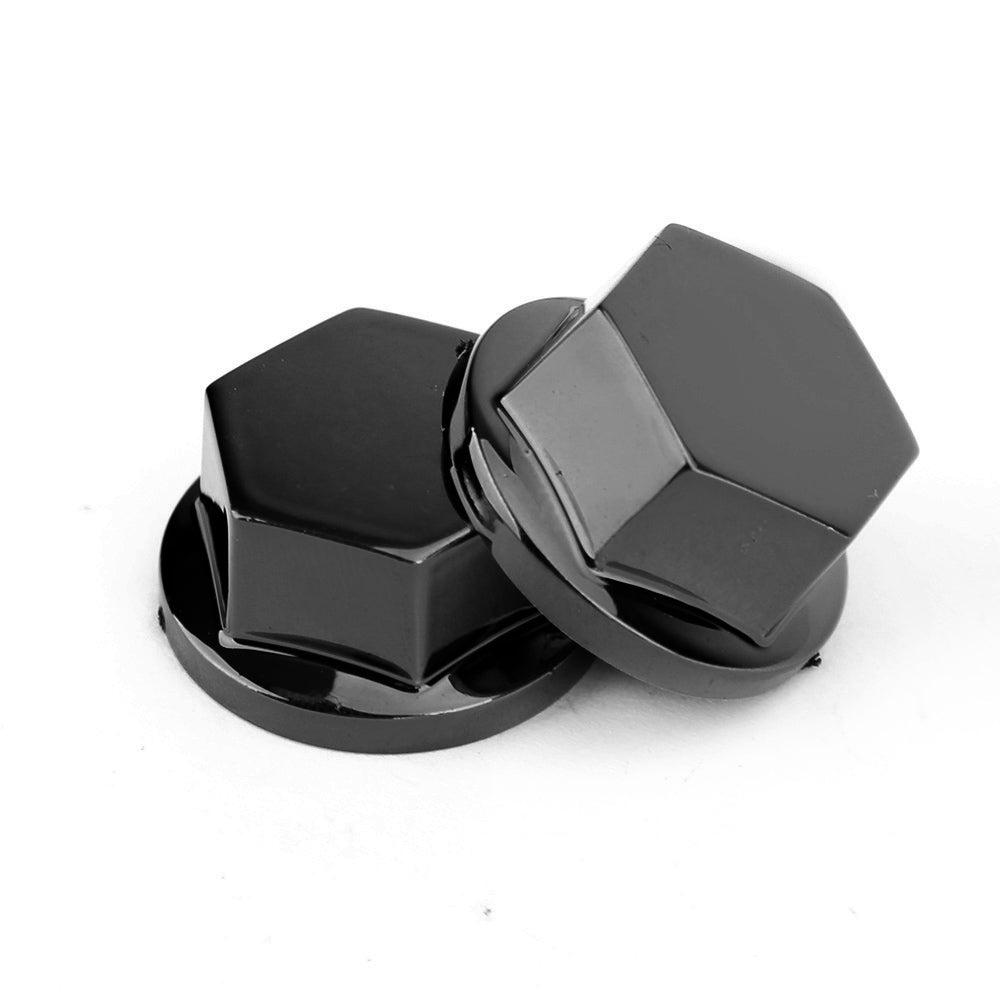 Indstil 30 sort motormotor vandpumpe kropsskrue møtrikbolte hætter dækker 5 størrelser