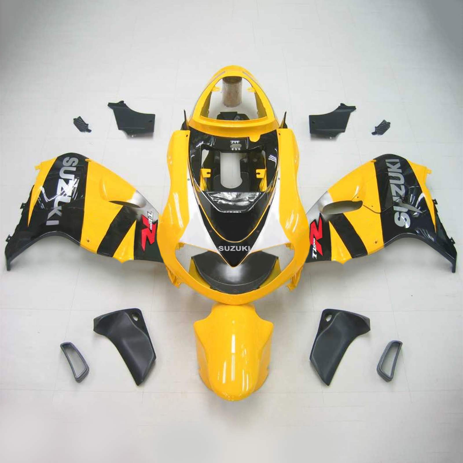 Amotopart 1998-2003 Suzuki TL1000R Kåbe Gul&Black Style1 Kit