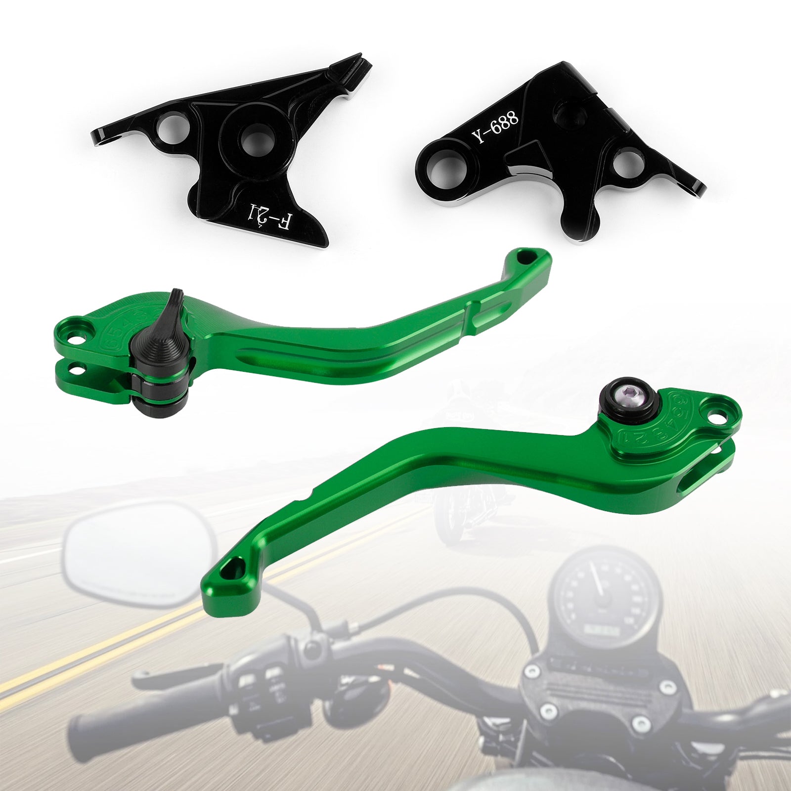 CNC Kort kopplingsbromsspak Fit för Yamaha YZF R1 1999-2001